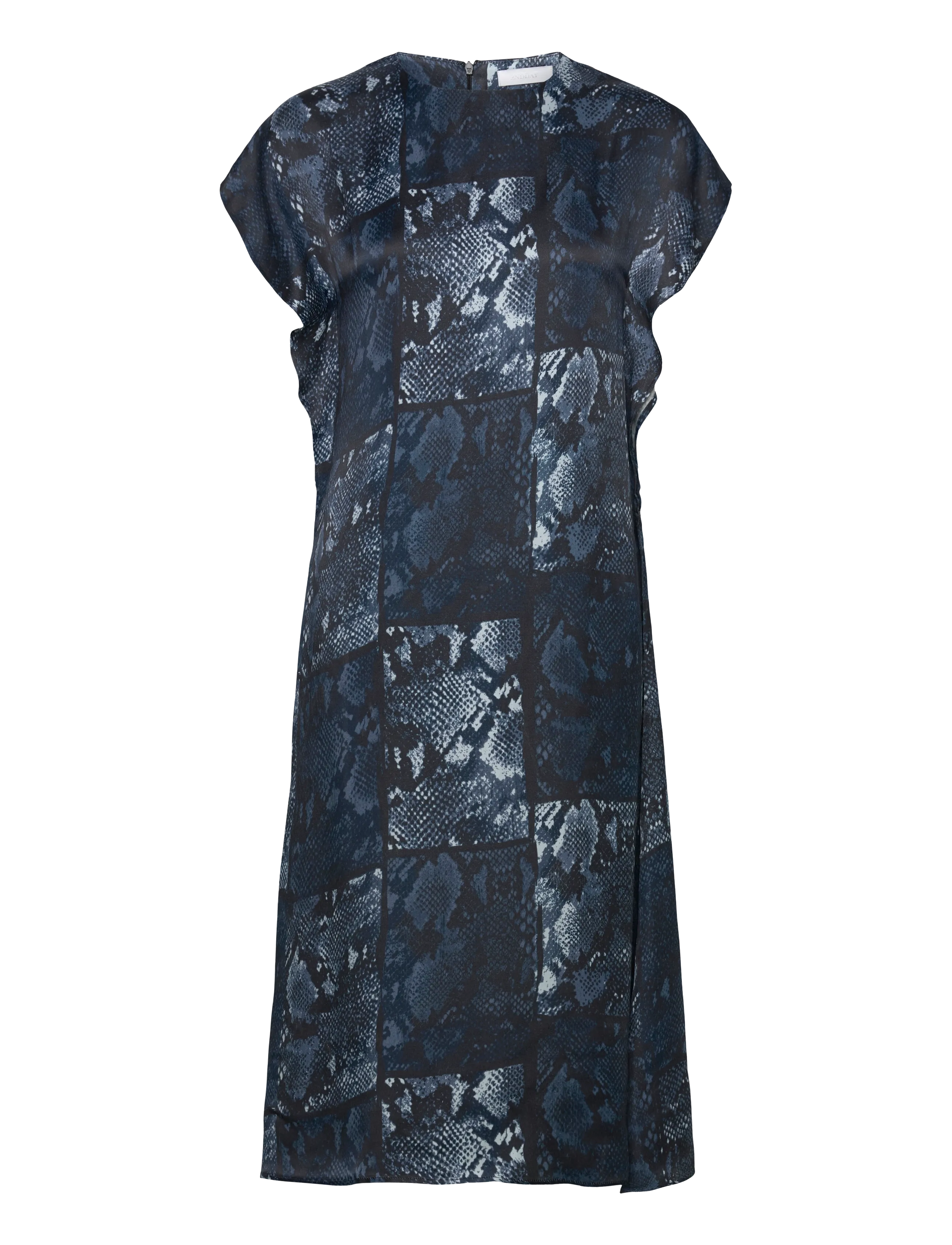 2NDDAY 2ND Patrice - Viscose - Premium styles - 420153 ENSIGN BLUE SNAKE AOP / blue