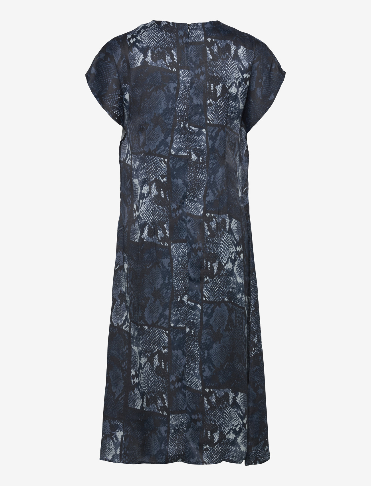 2NDDAY - 2ND Patrice - Viscose - midi kjoler - 420153 ensign blue snake aop - 2