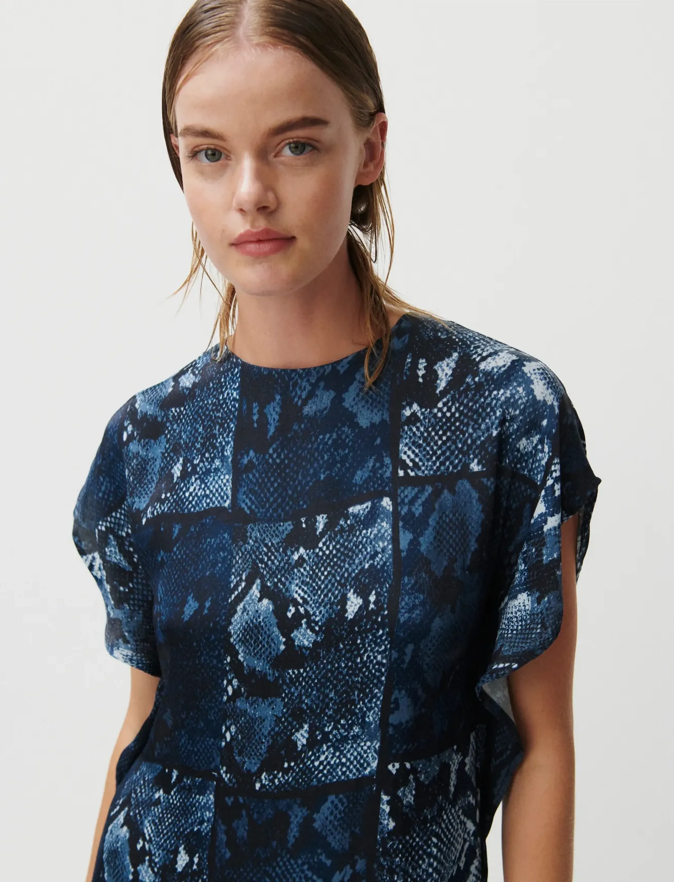 2NDDAY 2Nd Patrice Viscose, 38, Dresses, Blau - Knee-length & Midi, Frauen
