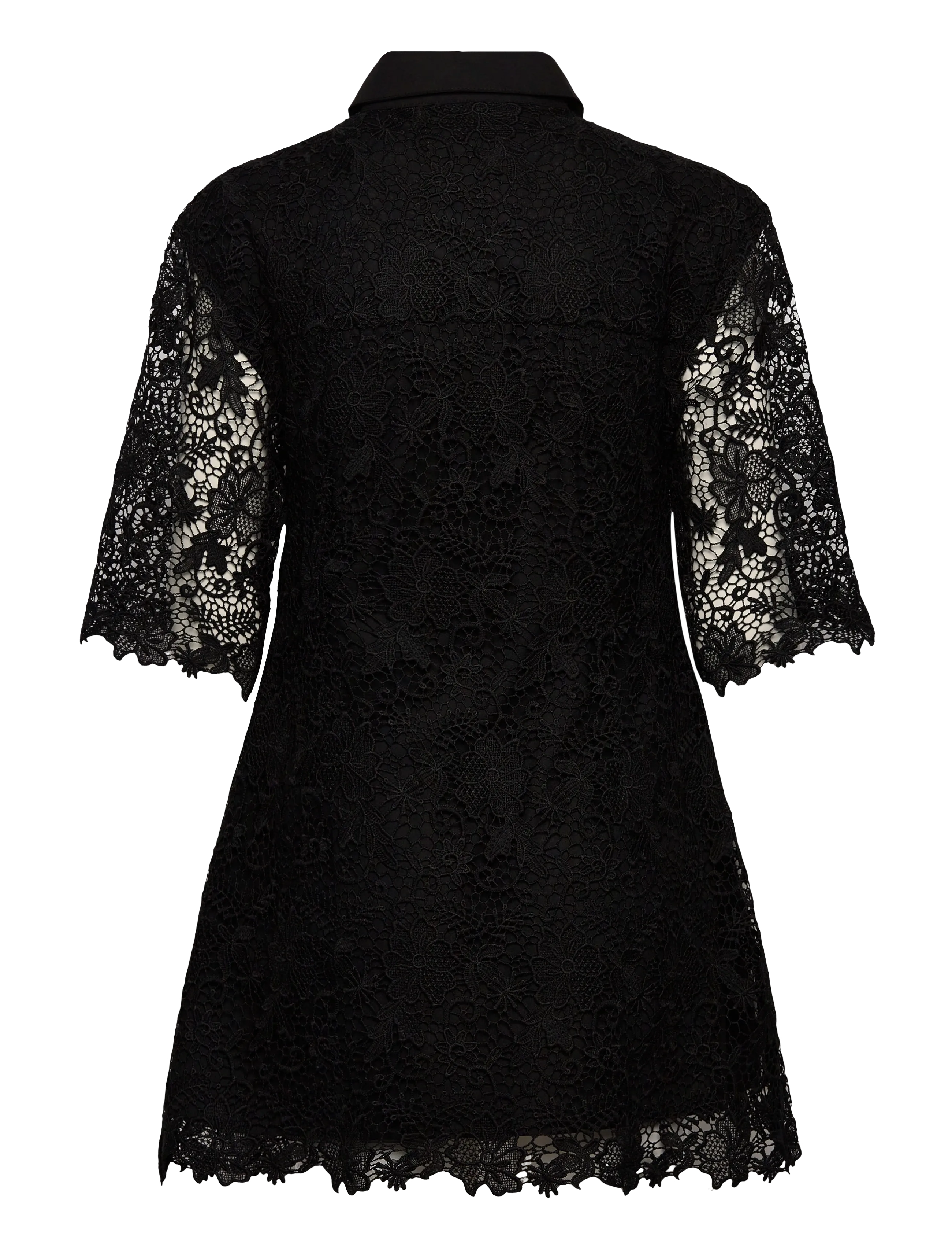 2NDDAY - 2ND Amali - Heavy Lace - skjortekjoler - 190303 black - 2