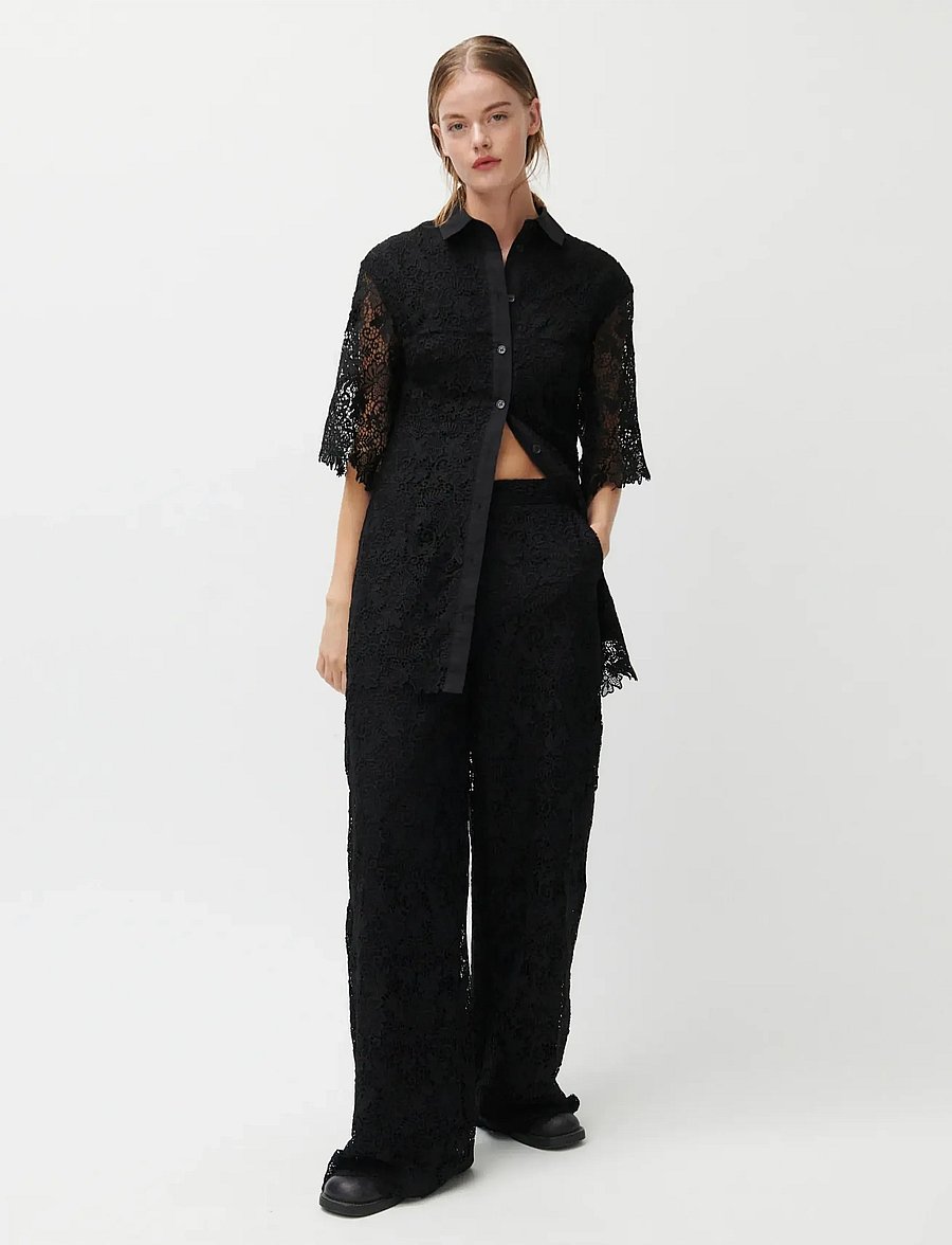 2NDDAY - 2ND Amali - Heavy Lace - spitzenkleider - 190303 black - 0