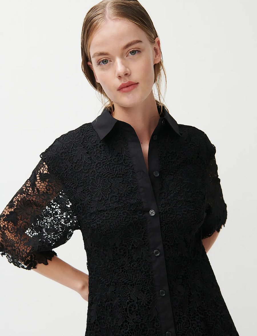 2NDDAY - 2ND Amali - Heavy Lace - spitzenkleider - 190303 black - 4