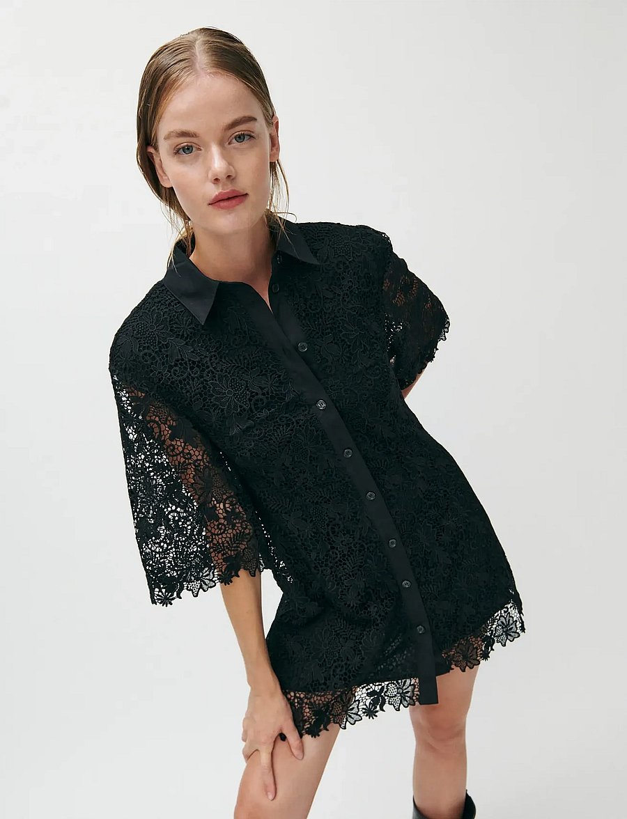 2NDDAY - 2ND Amali - Heavy Lace - spitzenkleider - 190303 black - 5