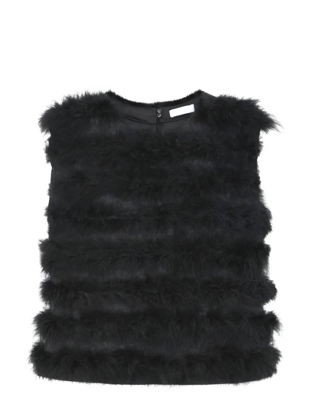 2NDDAY 2Nd Korbena - Heavy Satin, 32, Black, T-Shirts & Toppe > Uden Ærmer, Dame