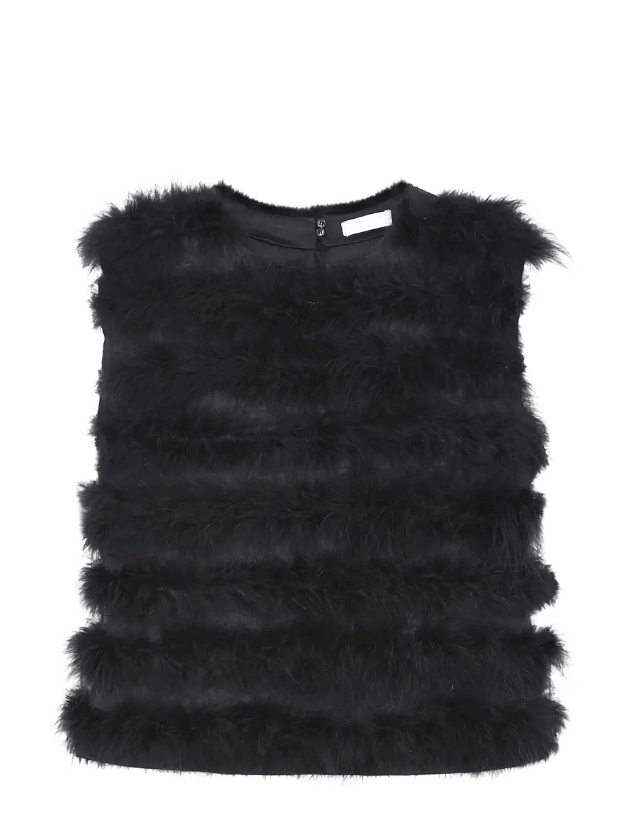 2NDDAY - 2ND Korbena - Heavy Satin - Ärmellose tops - black - 0