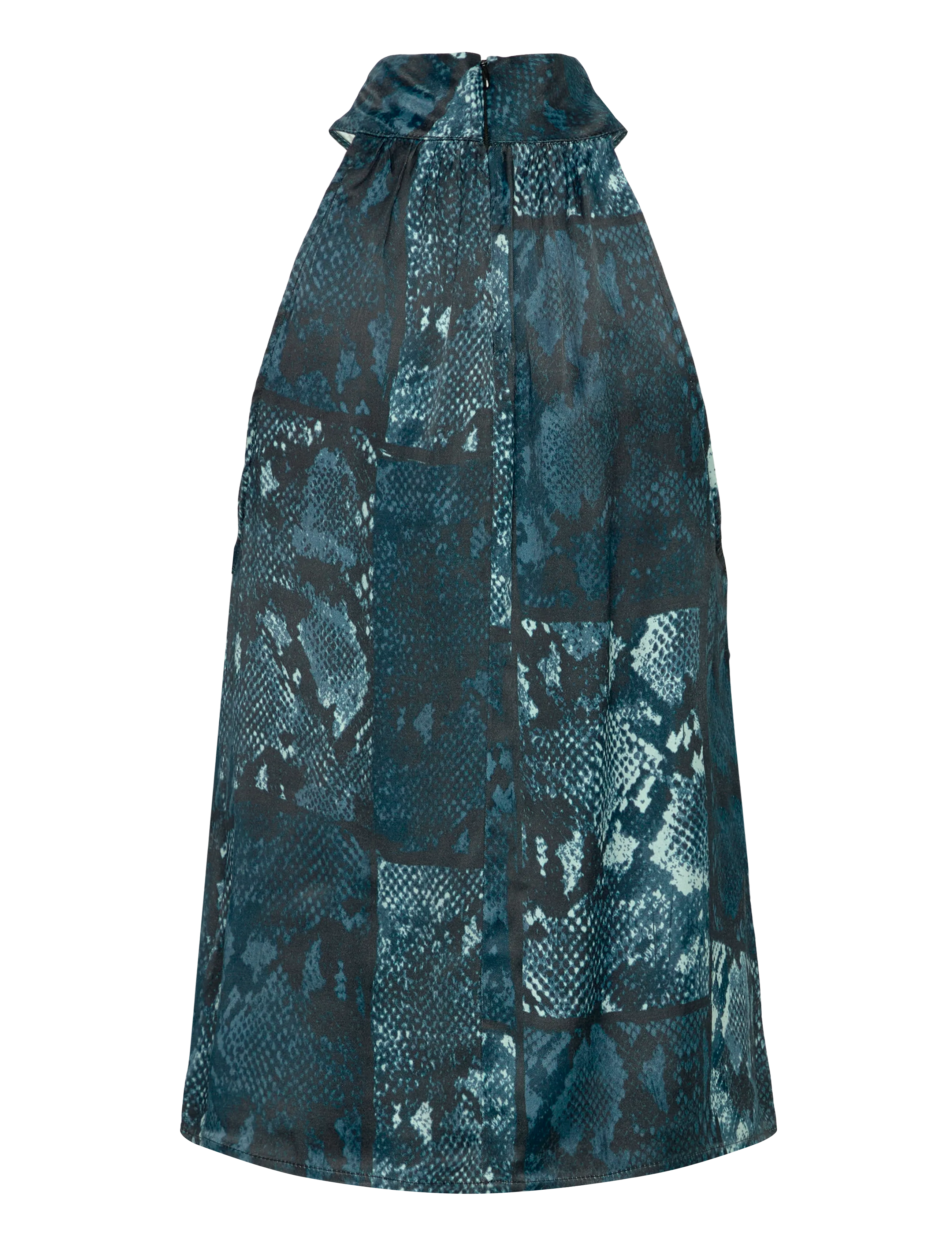 2NDDAY - 2ND Aqualita - Viscose - topy bez rękawów - ensign blue snake aop - 2
