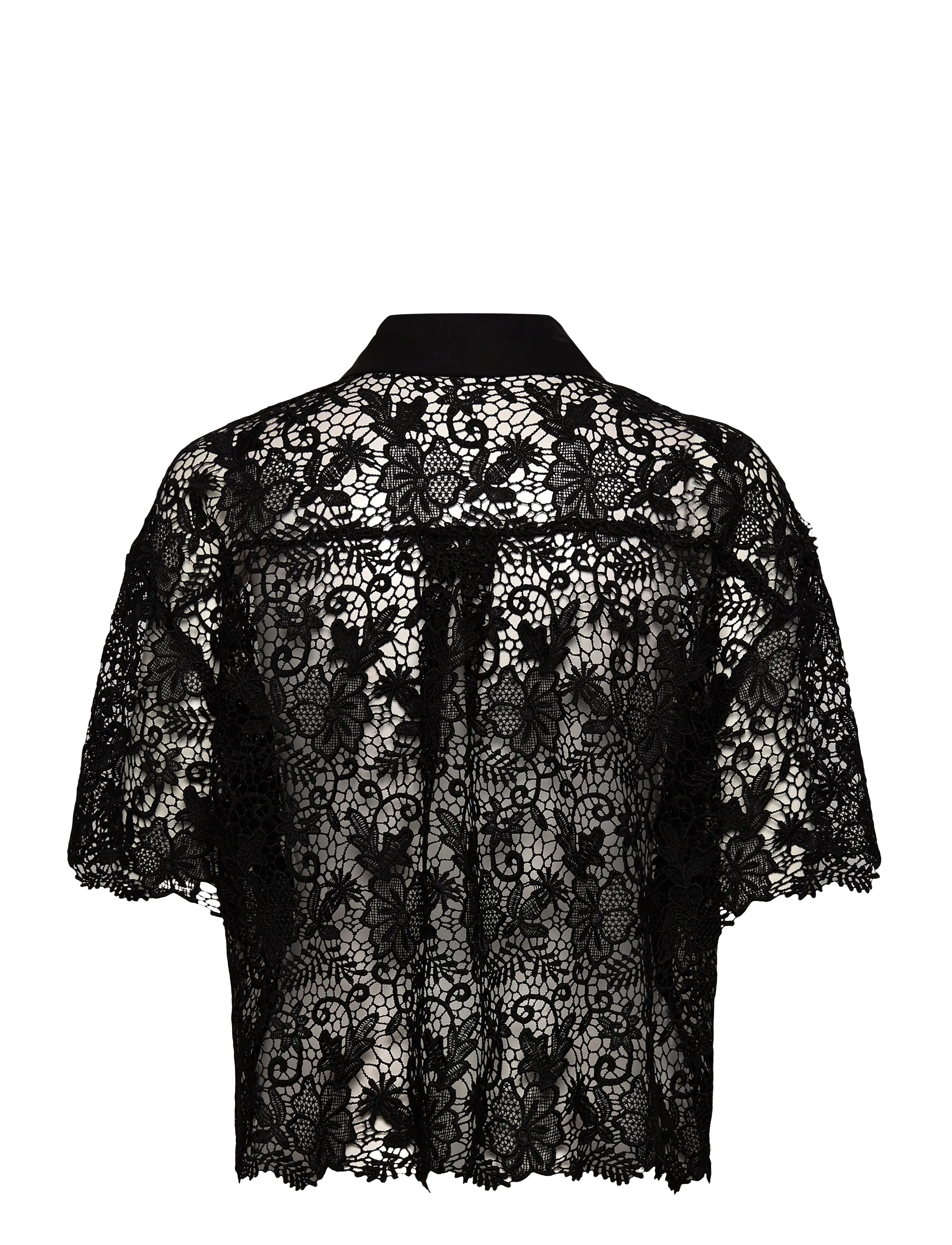 2NDDAY - 2ND Tabbi - Heavy Lace - lyhythihaiset paidat - black - 1