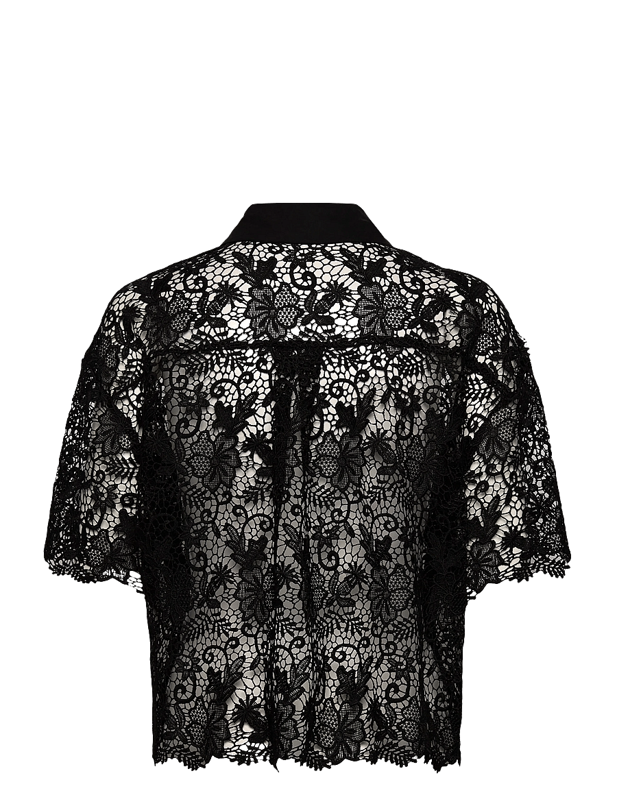 2NDDAY - 2ND Tabbi - Heavy Lace - lyhythihaiset paidat - black - 1