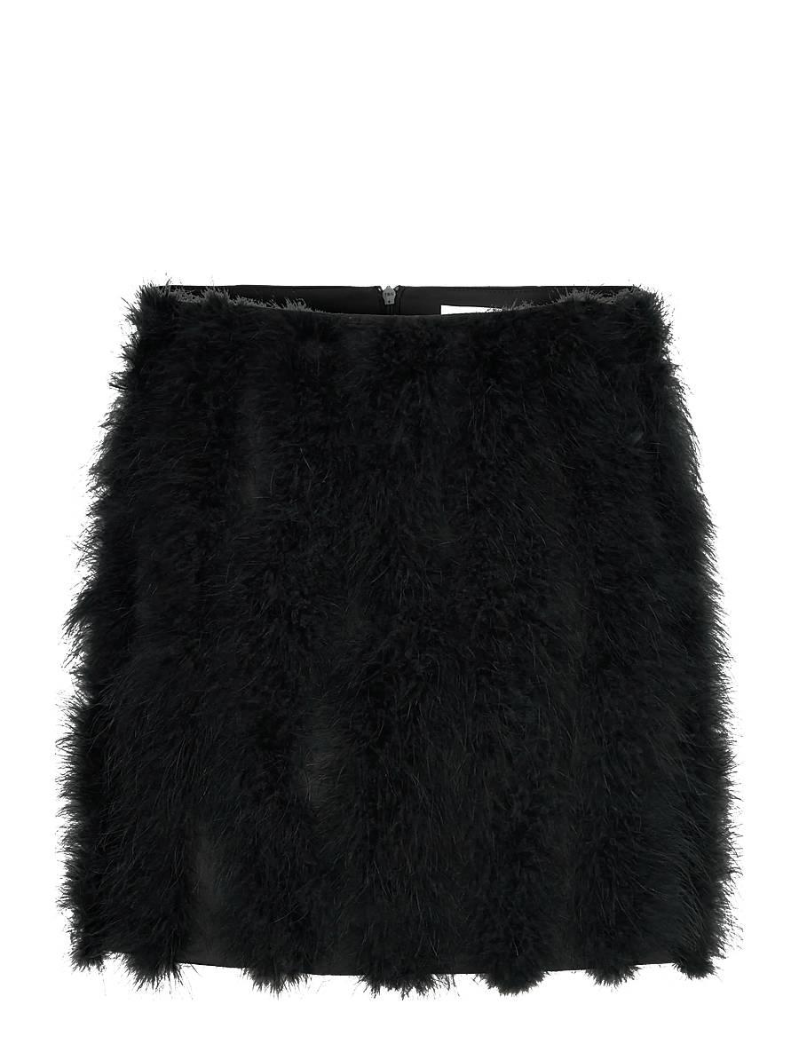 2NDDAY - 2ND Mayanne - Heavy Satin - satin skirts - black - 1