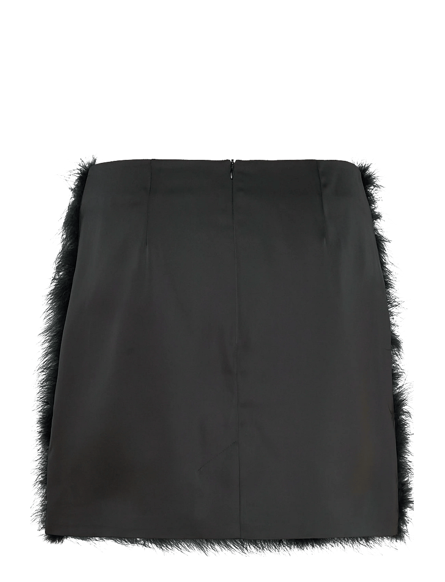 2NDDAY - 2ND Mayanne - Heavy Satin - satin skirts - black - 2