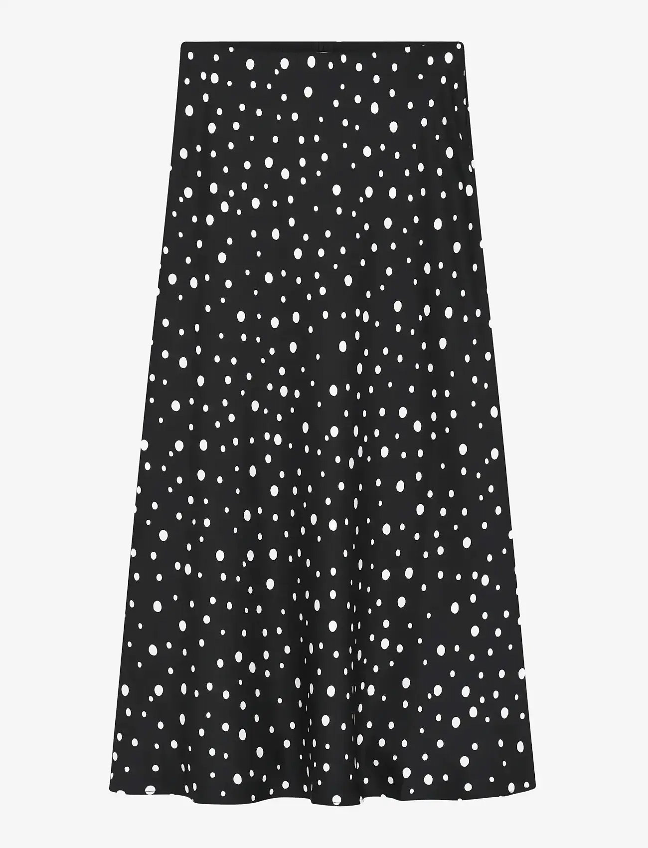 2NDDAY - 2ND Cleas - Heavy Satin - midi-röcke - white polka dot - 1