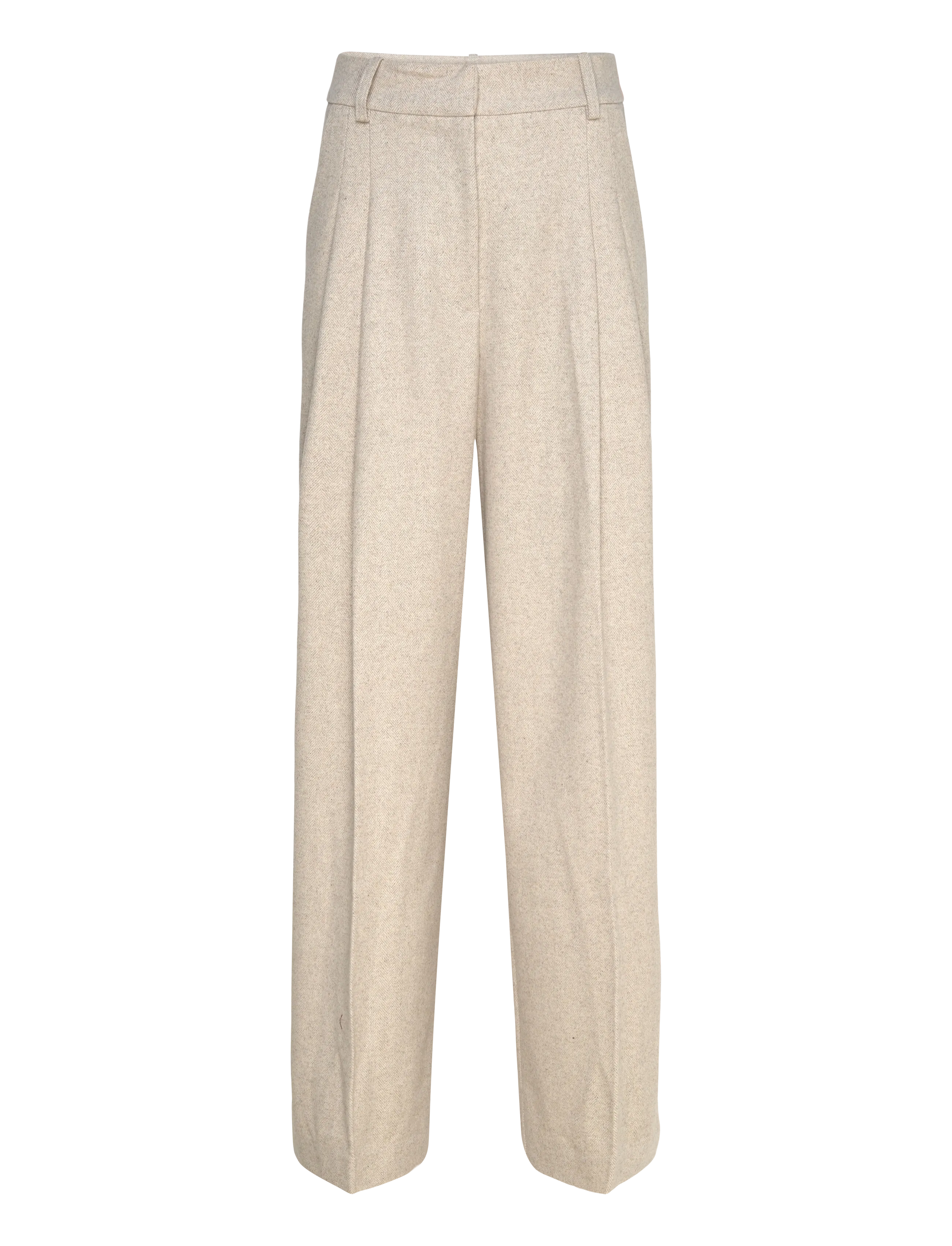 2NDDAY 2Nd Mylos - Herringbone Suiting Cream - 34 - Damen