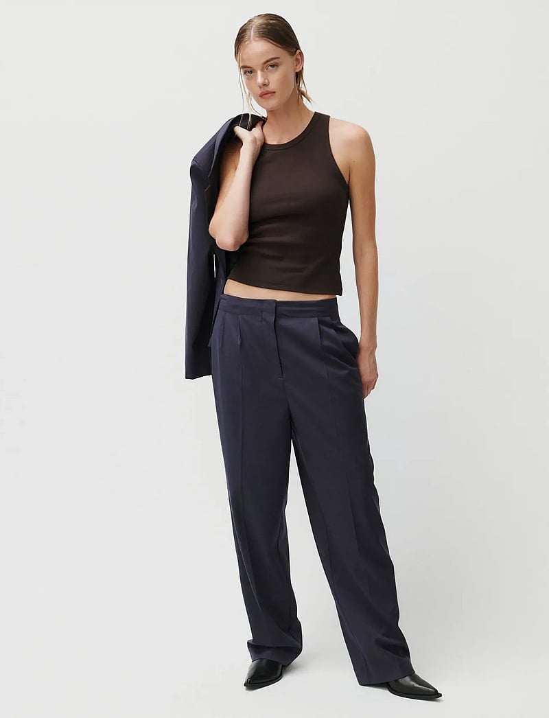 2NDDAY - 2ND Celeste - Mid weight Suiting - tailored trousers - periscope - 0