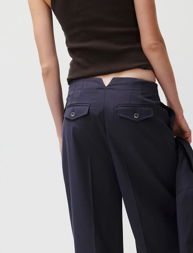 2NDDAY - 2ND Celeste - Mid weight Suiting - tailored trousers - periscope - 3