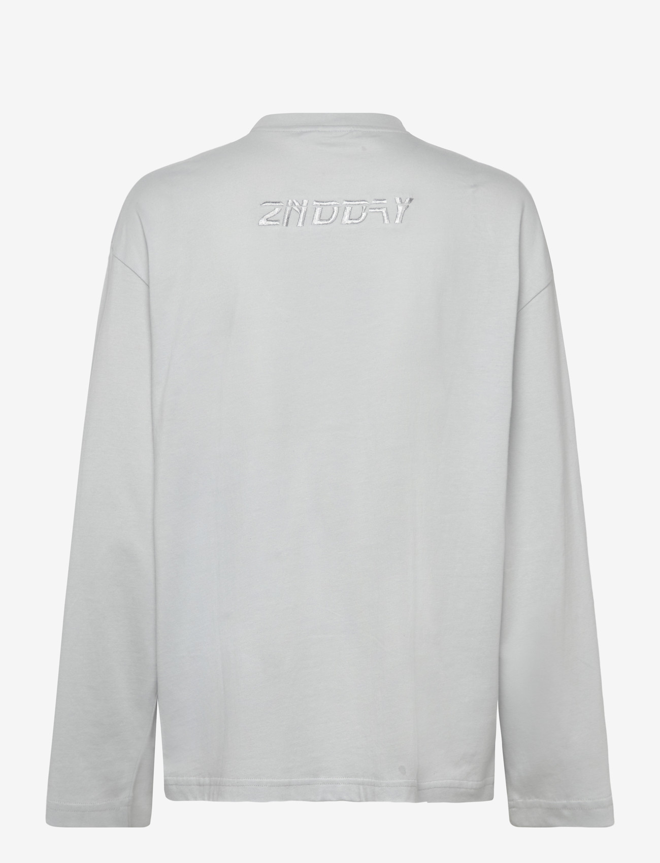 2NDDAY - 2ND Aflora TT - Light weight Jersey - långärmade toppar - pearl blue - 1