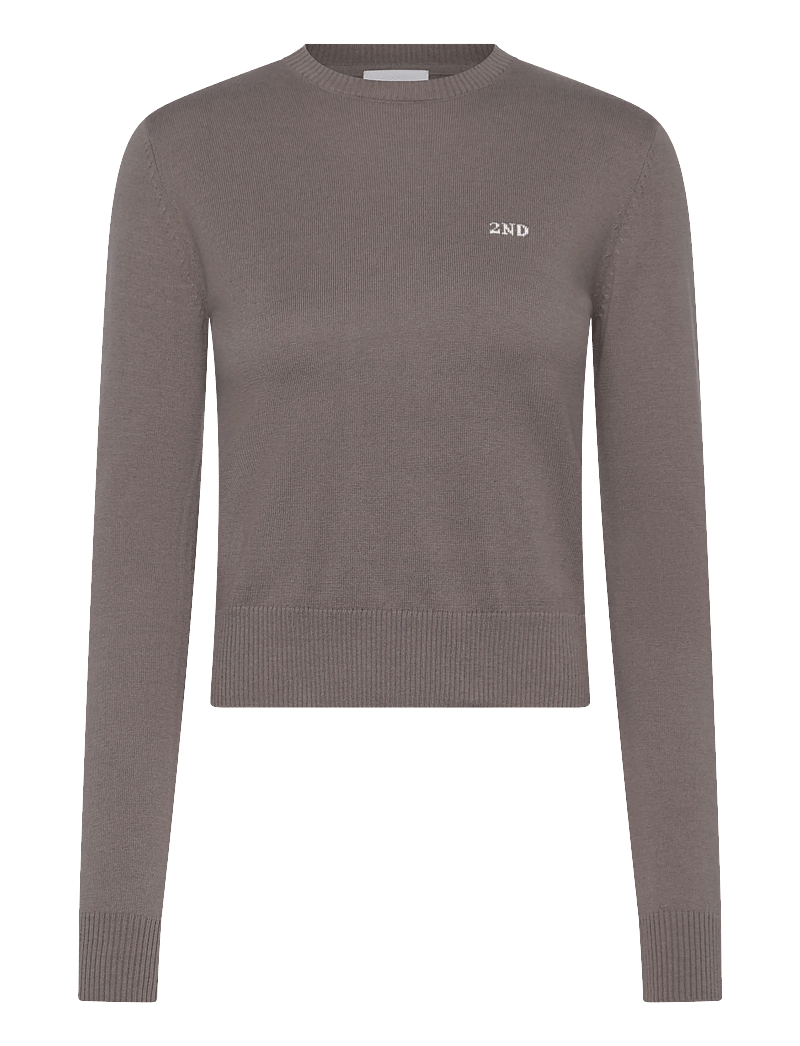 2NDDAY - 2ND Lance - Soft Wool Blend - pullover - dark gull gray - 1