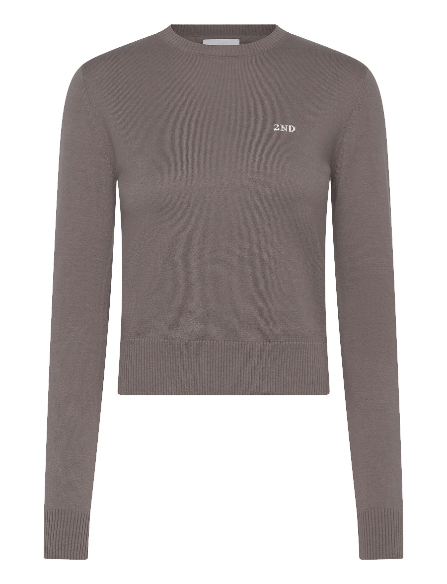 2NDDAY - 2ND Lance - Soft Wool Blend - pullover - dark gull gray - 1