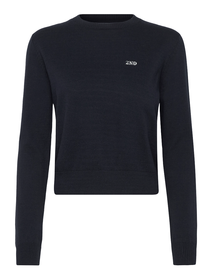 2NDDAY - 2ND Lance - Soft Wool Blend - pullover - navy blazer - 0