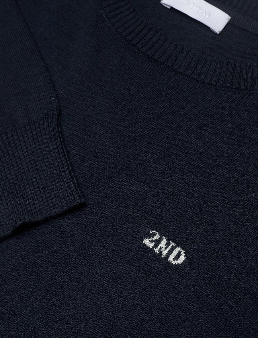 2NDDAY - 2ND Lance - Soft Wool Blend - pullover - navy blazer - 2