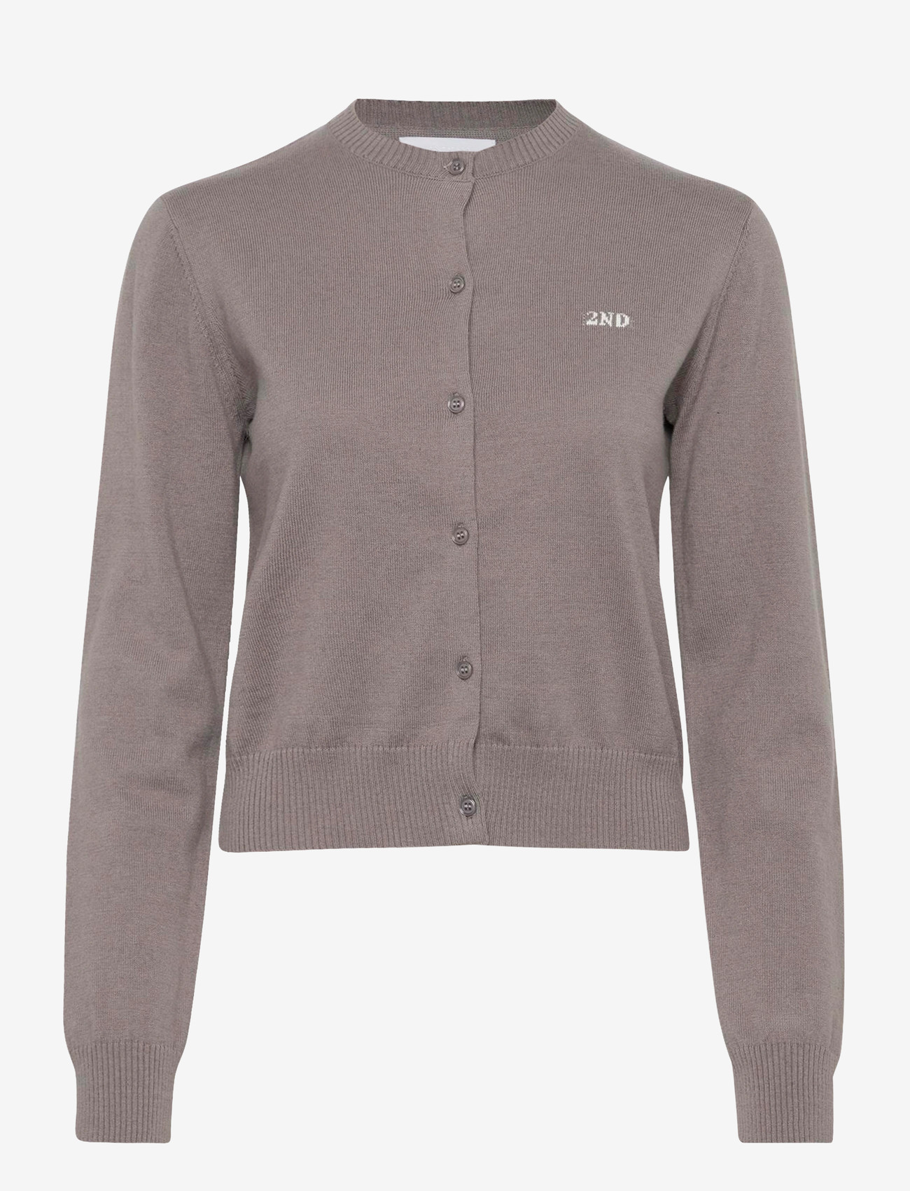 2NDDAY - 2ND Vinny - Soft Wool Blend - koftor - dark gull gray - 0