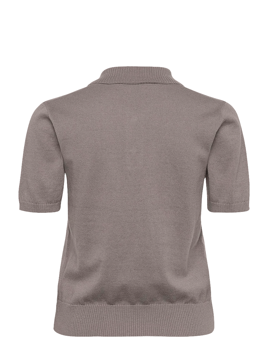 2NDDAY - 2ND Jean - Soft Wool Blend - pikéer - dark gull gray - 2