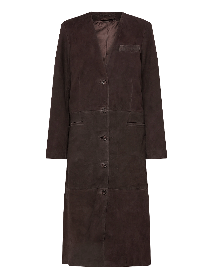 2NDDAY - 2ND Harmony - Suede - light coats - java - 1
