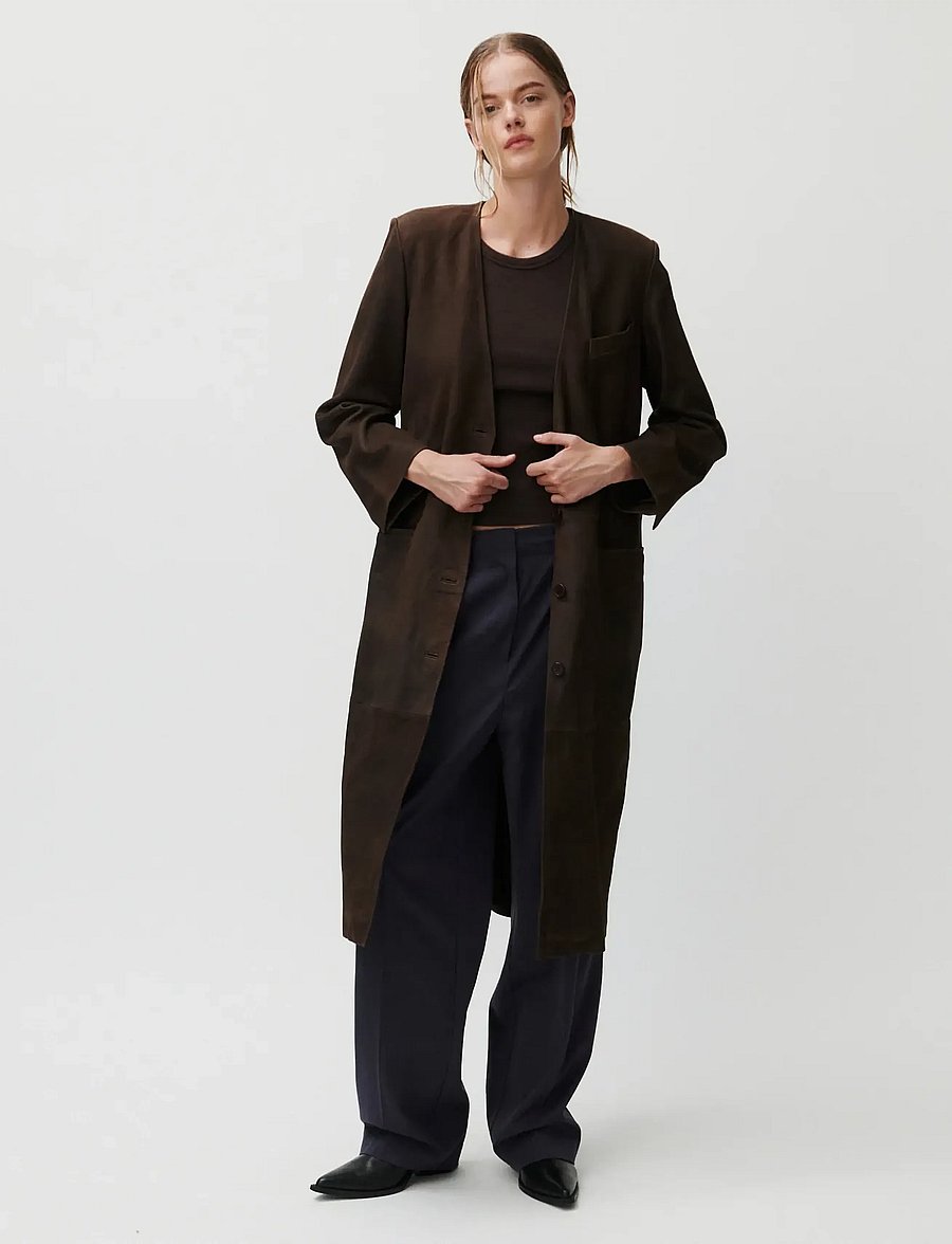 2NDDAY - 2ND Harmony - Suede - light coats - java - 0