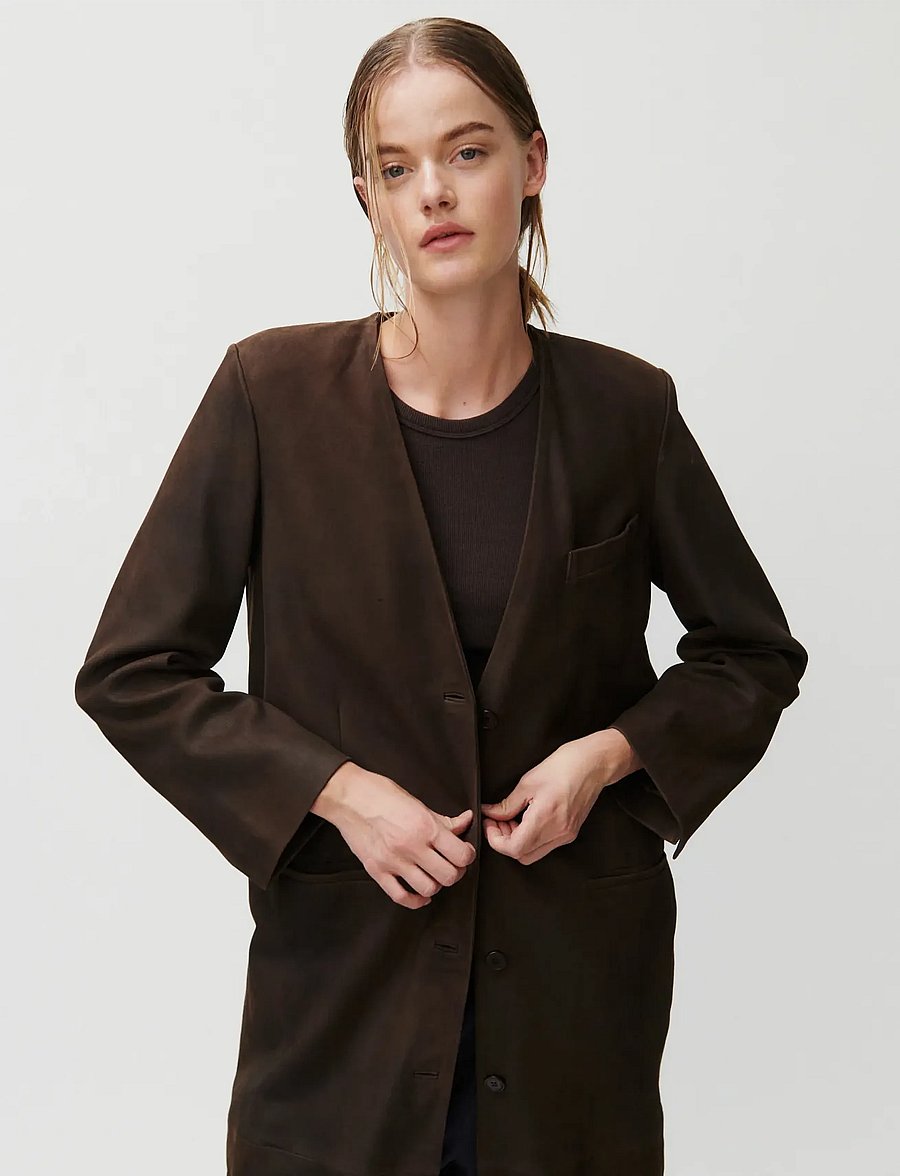 2NDDAY - 2ND Harmony - Suede - light coats - java - 5