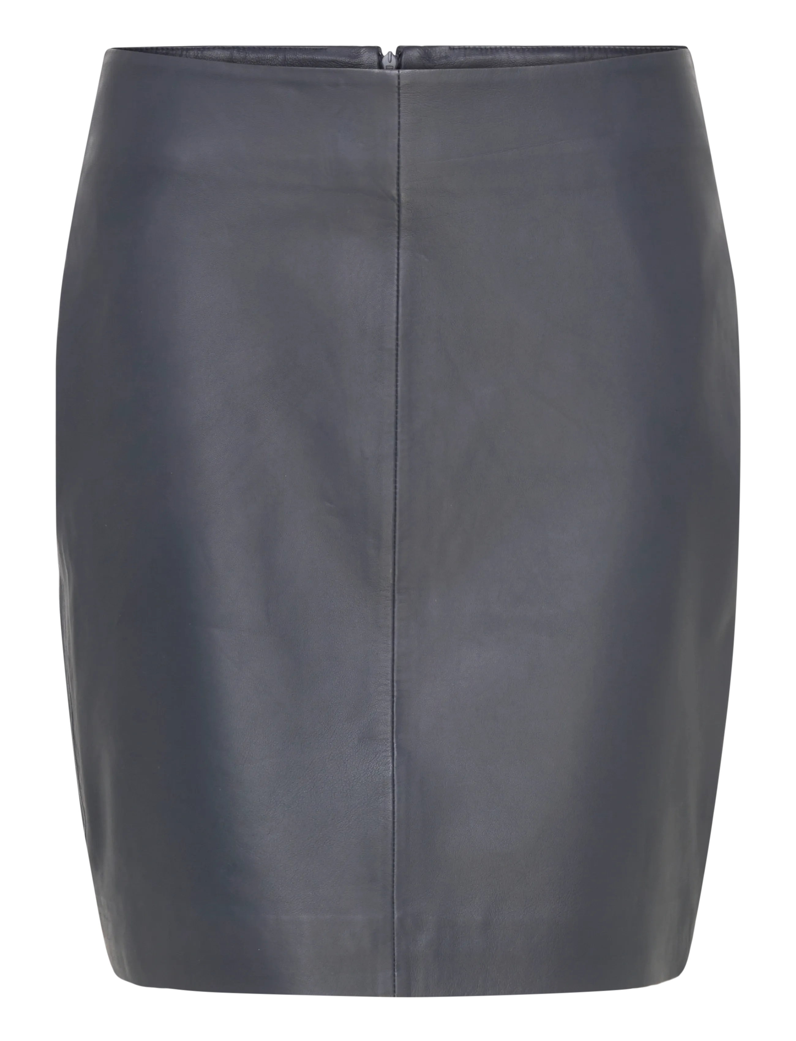 2NDDAY 2ND Ceciliana - Classic Leather - Lædernederdele - PERISCOPE / grey