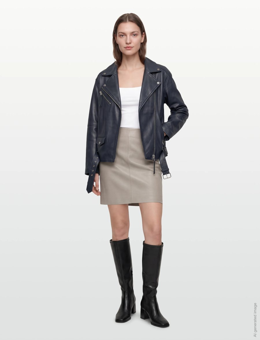 2NDDAY - 2ND Ceciliana - Classic Leather - kurze röcke - string - 0
