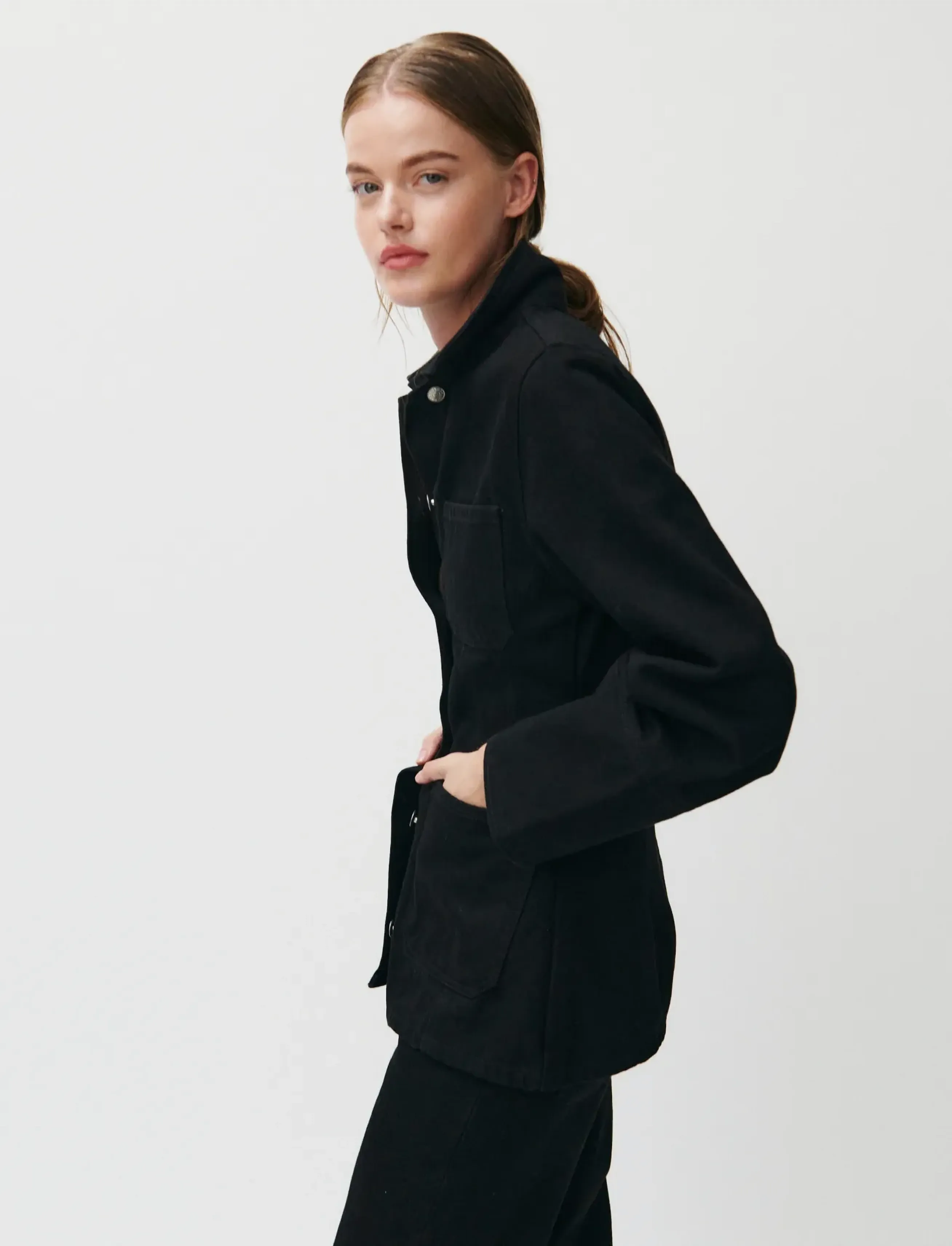 2NDDAY 2ND Rodine - Black wash Denim - Tøj - UN BLACK DENIM / black