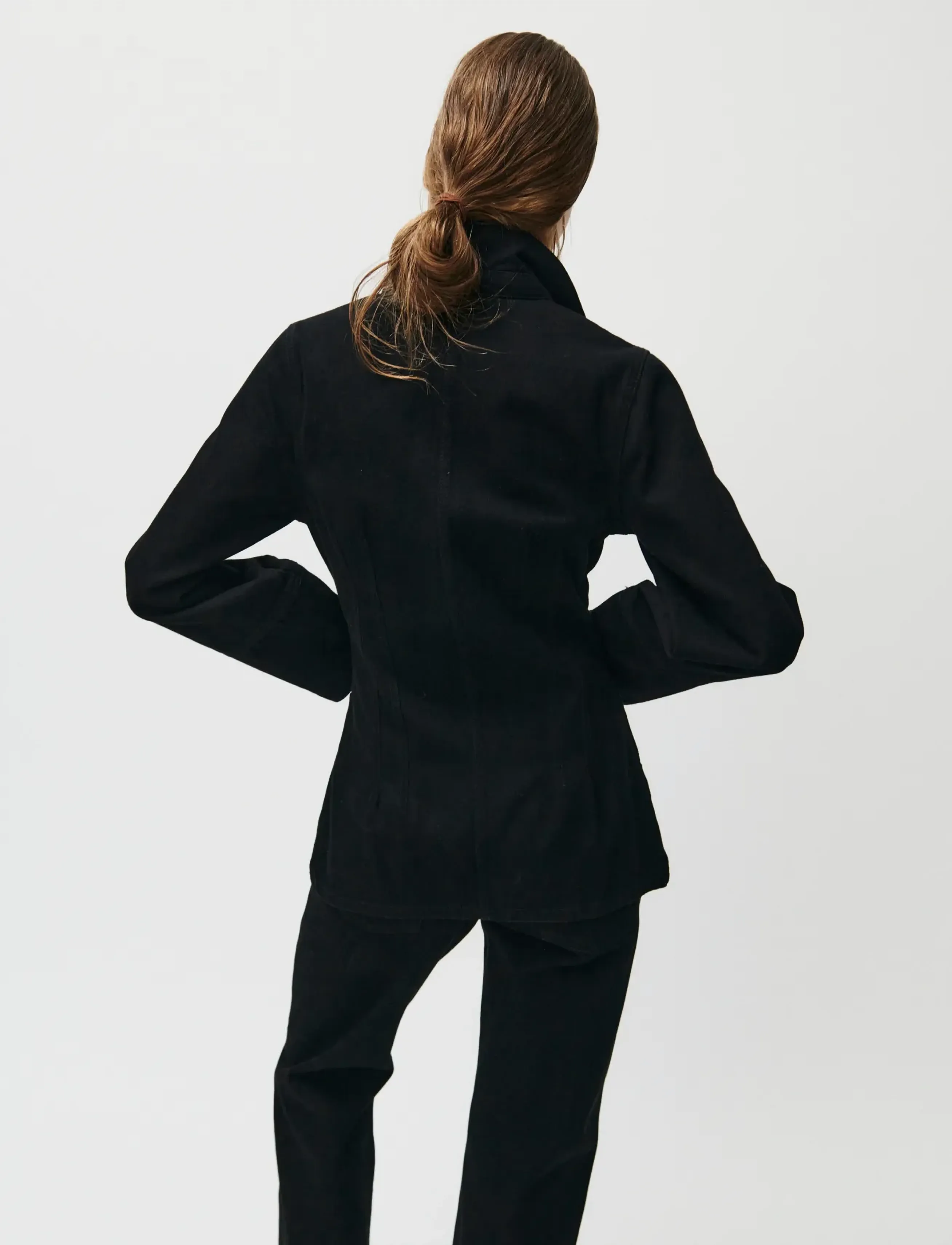 2NDDAY - 2ND Rodine - Black wash Denim - vestes de printemps - un black denim - 3