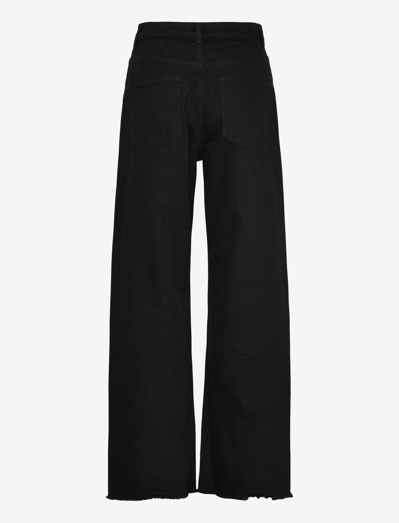 2NDDAY - 2ND Rode - Black Wash Denim - brede jeans - un black denim - 1