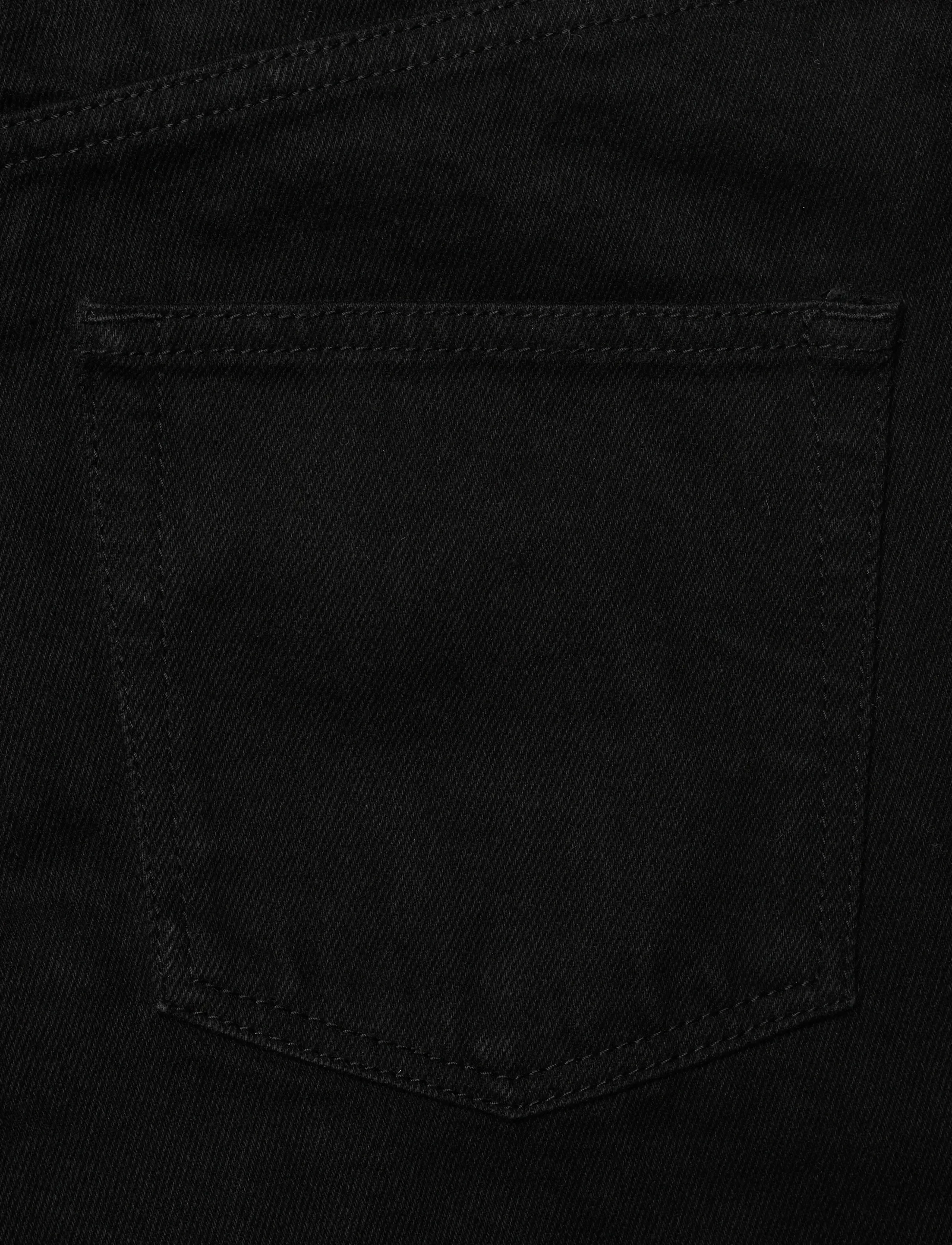 2NDDAY - 2ND Rode - Black Wash Denim - laia säärega teksad - un black denim - 4