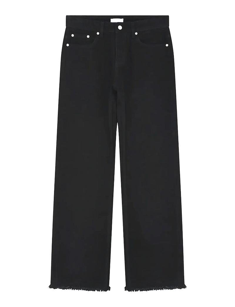 2NDDAY - 2ND Murrie - Black Wash Denim - straight jeans - un black denim - 0