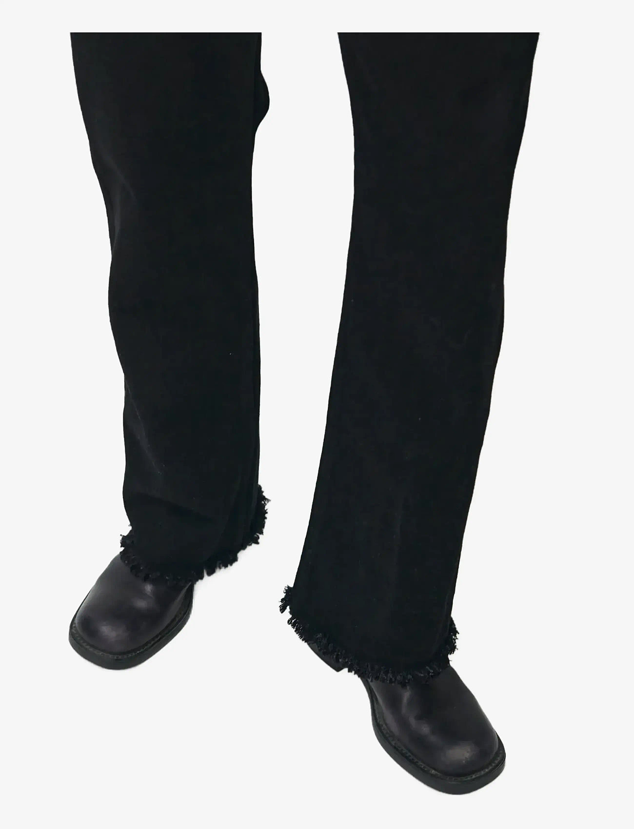 2NDDAY - 2ND Murrie - Black Wash Denim - straight jeans - un black denim - 3