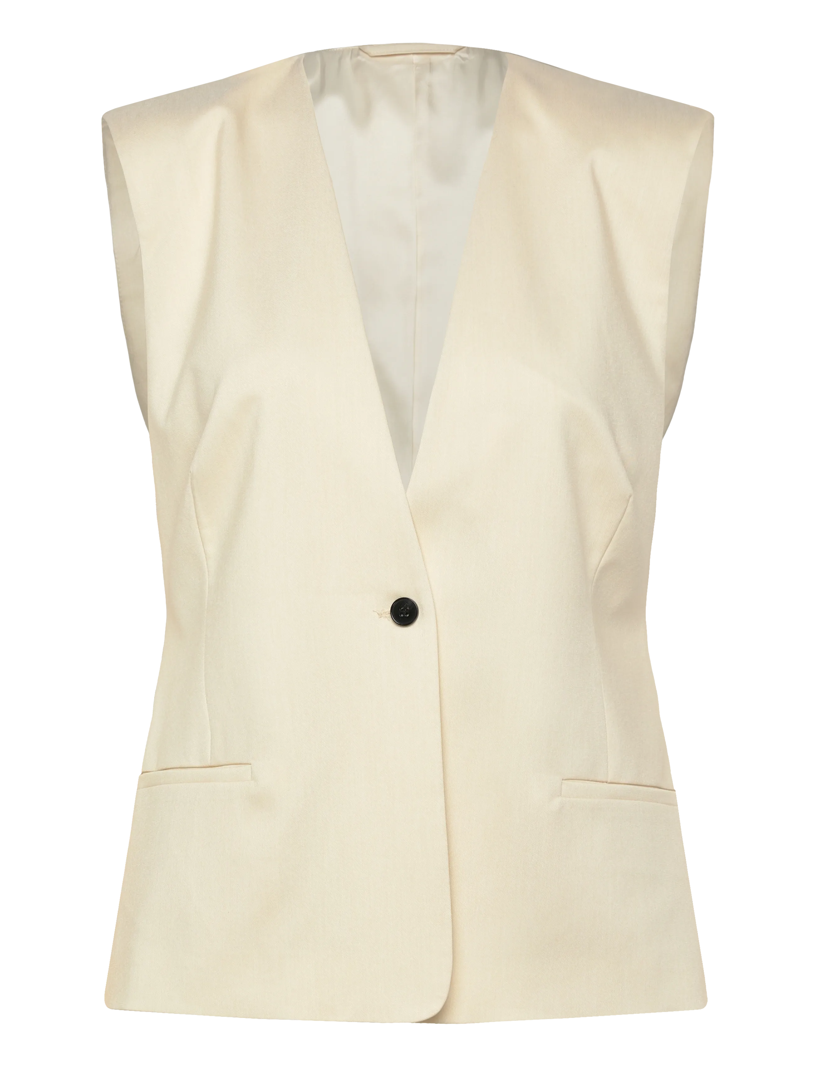 2NDDAY 2ND Juell - Twill Suiting - Westen - TOFU / cream