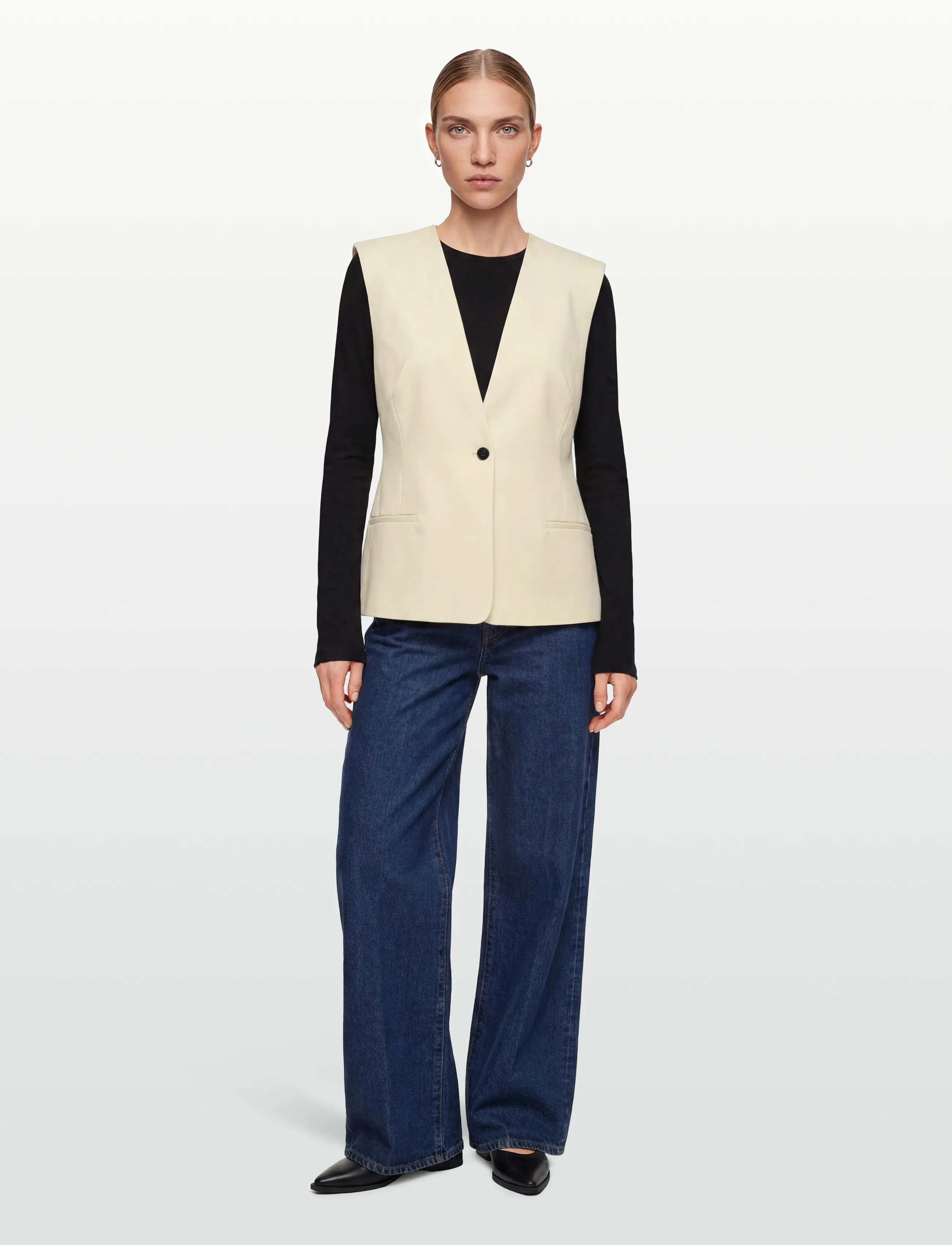 2NDDAY - 2ND Juell - Twill Suiting - festmode zu outlet-preisen - tofu - 0