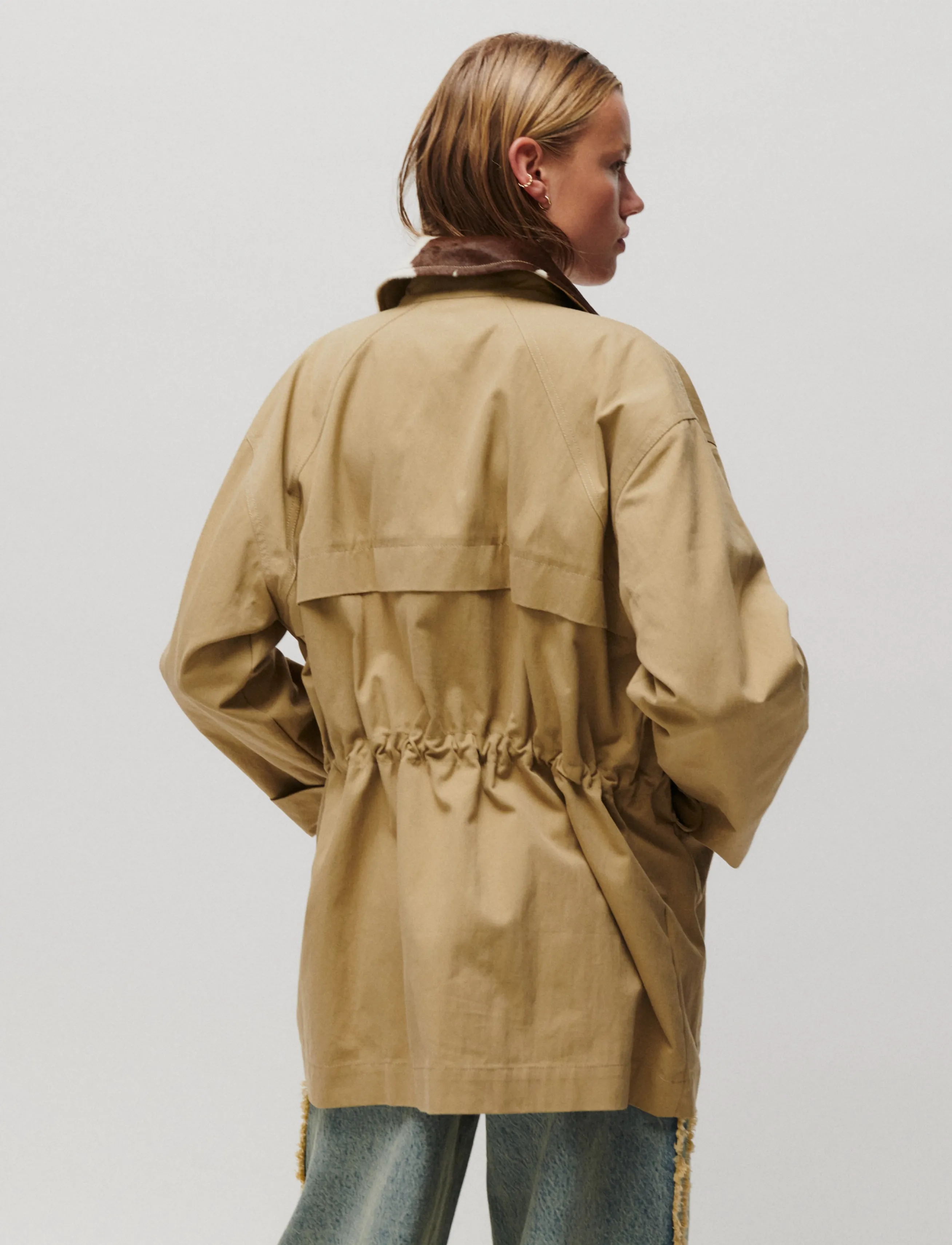 2NDDAY - 2ND Spencer - Firm Cotton - utility-jacken - ermine - 4