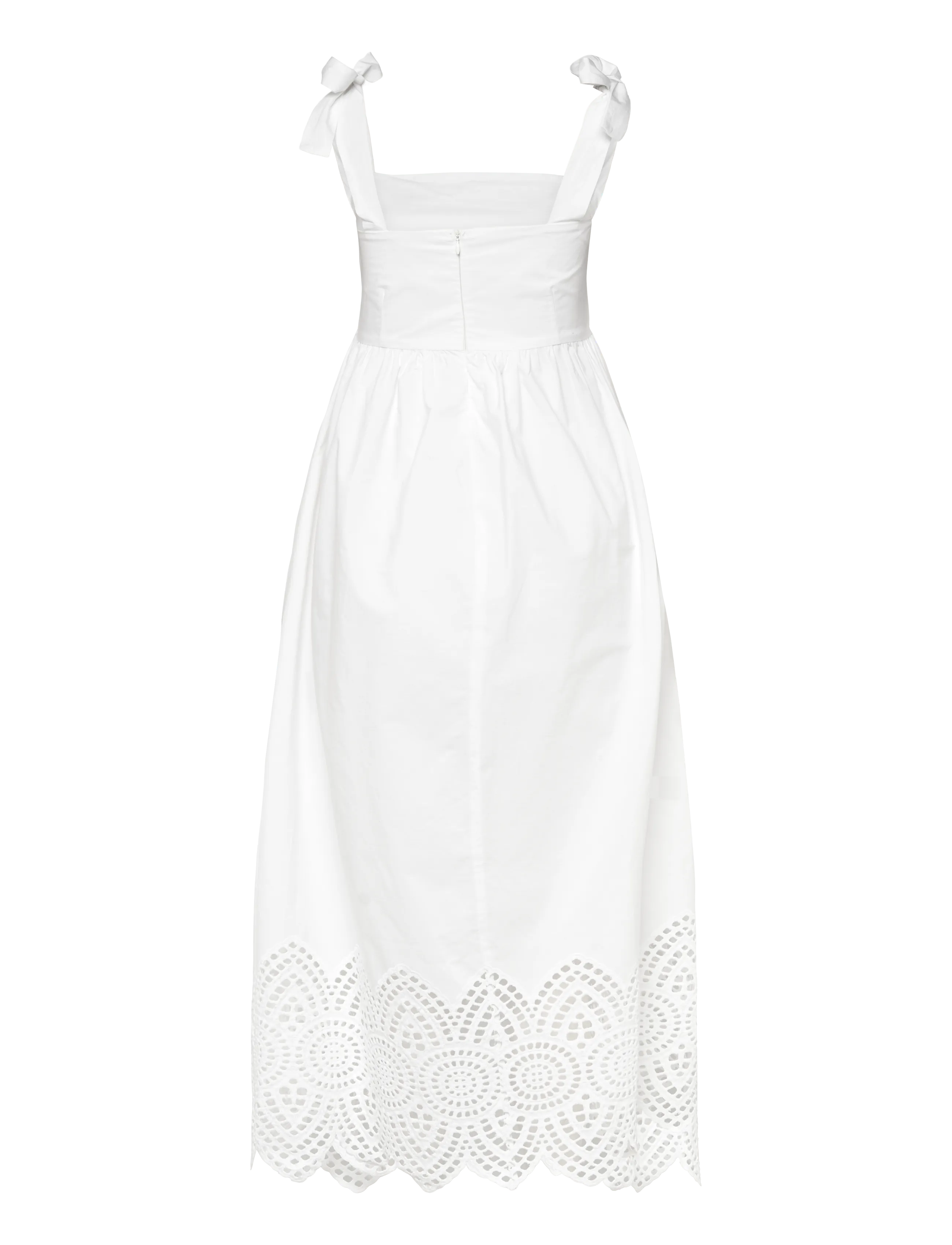 2NDDAY - 2ND Kolo - Poplin Charm - maxikleider - brilliant white - 2
