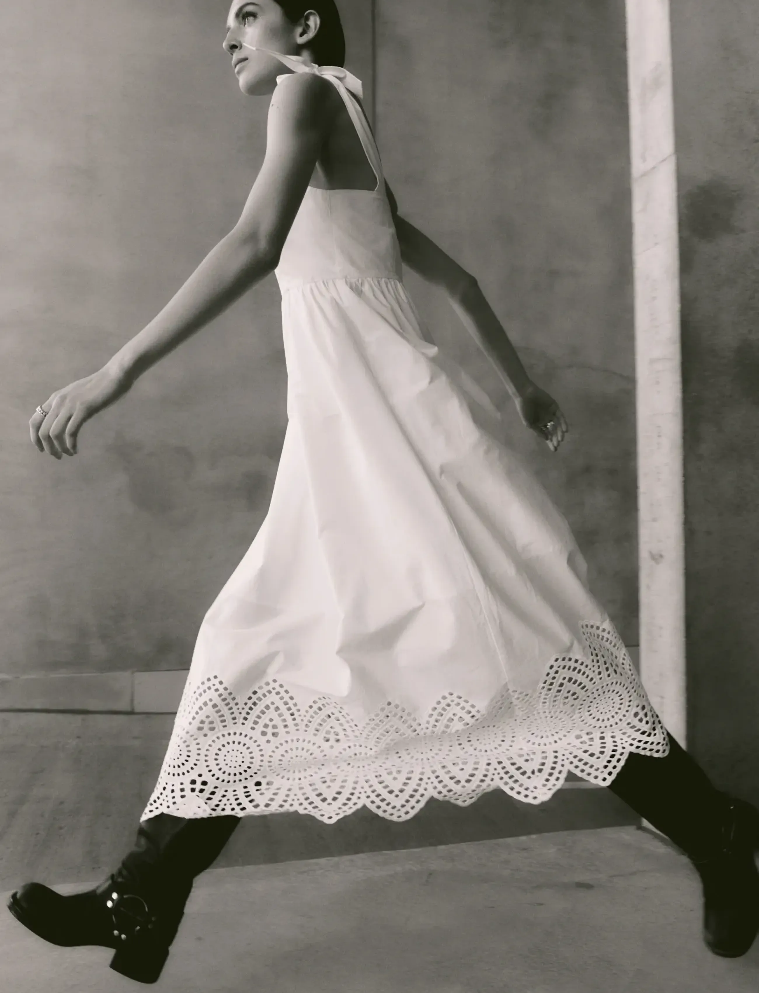 2NDDAY 2ND Kolo - Poplin Charm - Kjoler - BRILLIANT WHITE / white