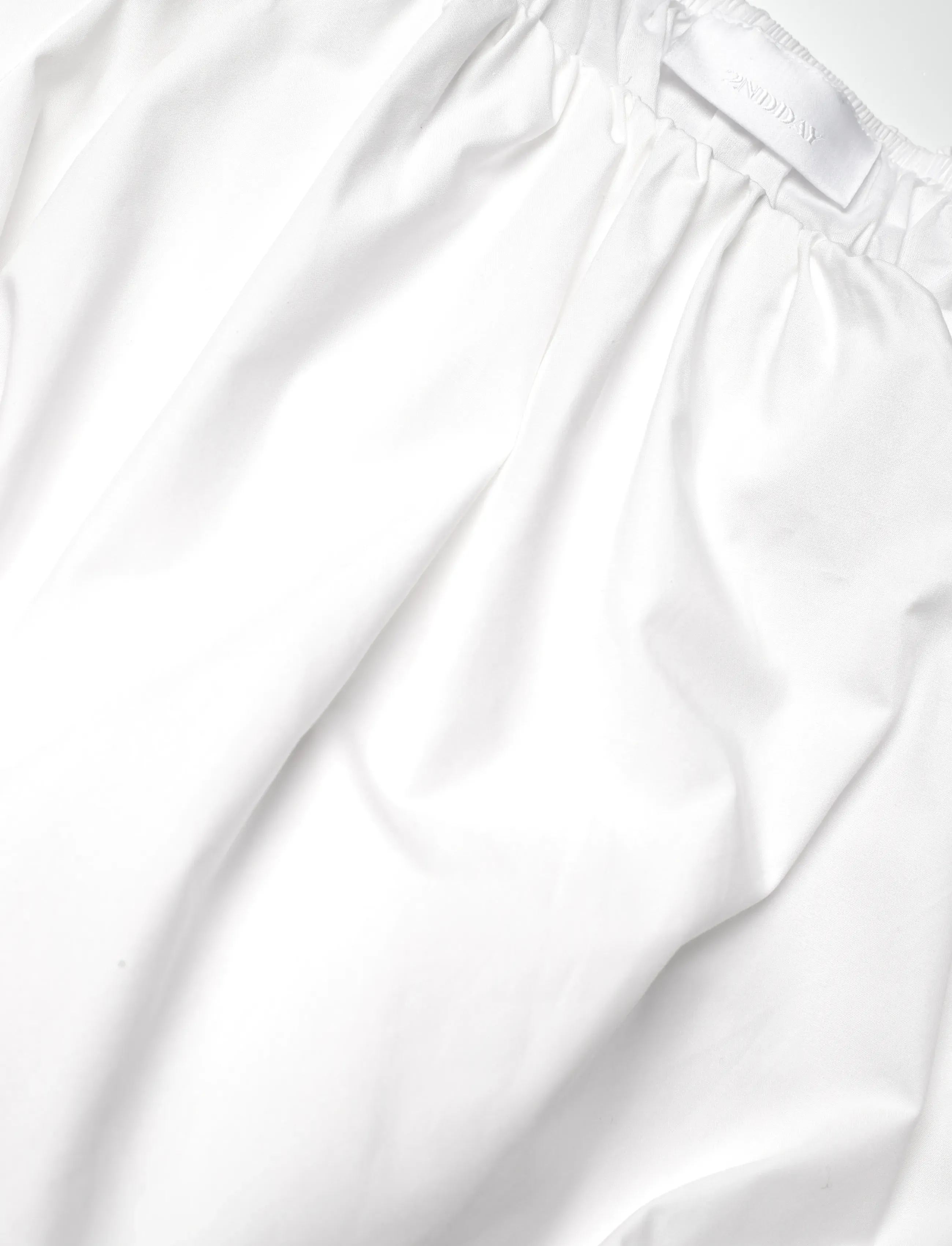 2NDDAY - 2ND Gia - Fine Crispy Poplin - maxi kjoler - brilliant white - 5