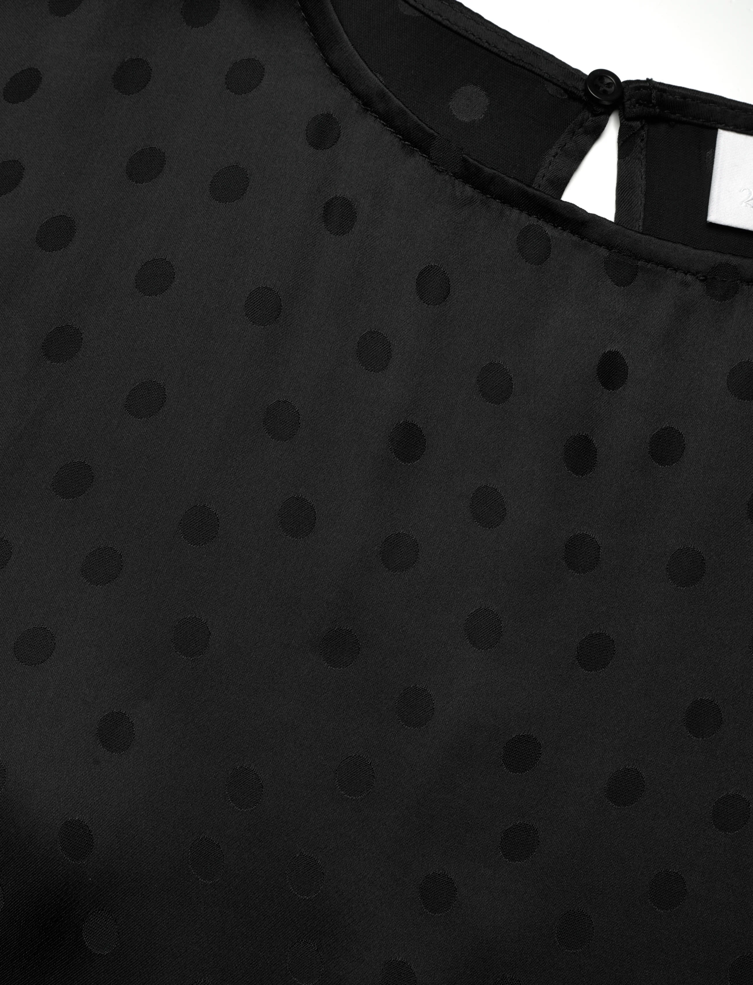 2NDDAY - 2ND Serena - Jacquard Viscose - festtøj til outletpriser - black - 3