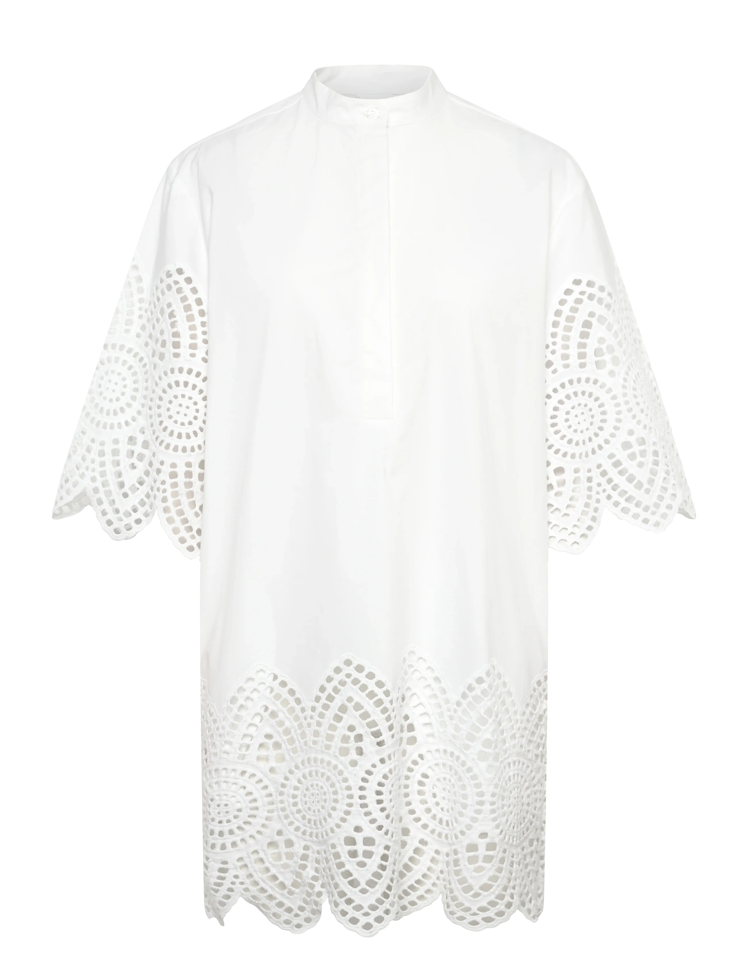 2NDDAY 2ND Kiwa - Poplin Charm - Suvekleidid - BRILLIANT WHITE / white