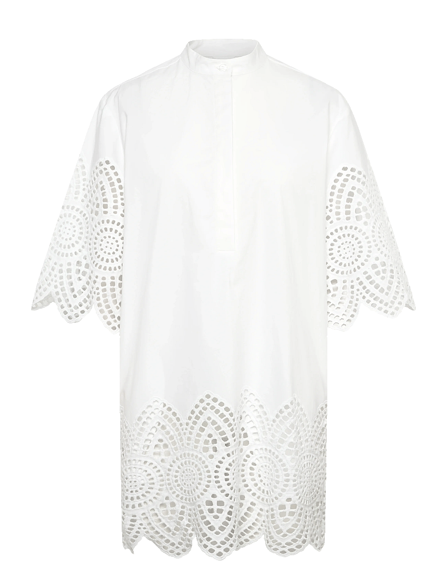 2NDDAY - 2ND Kiwa - Poplin Charm - sommerkleider - brilliant white - 1