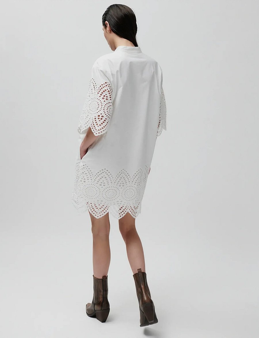 2NDDAY - 2ND Kiwa - Poplin Charm - sommerkleider - brilliant white - 4
