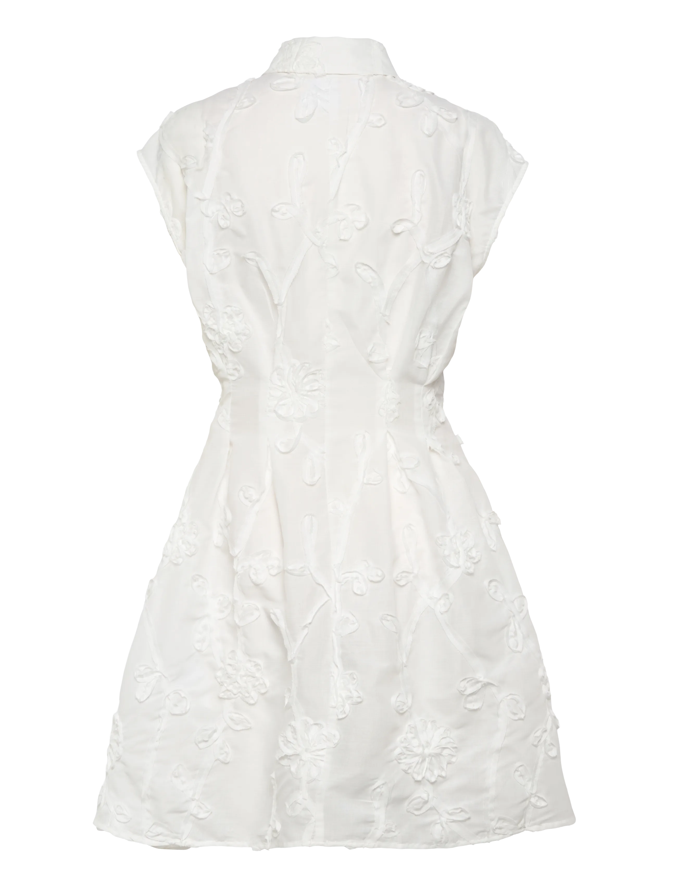 2NDDAY - 2ND Jamz - Crisp Summer Shirting - summer dresses - bright white - 1