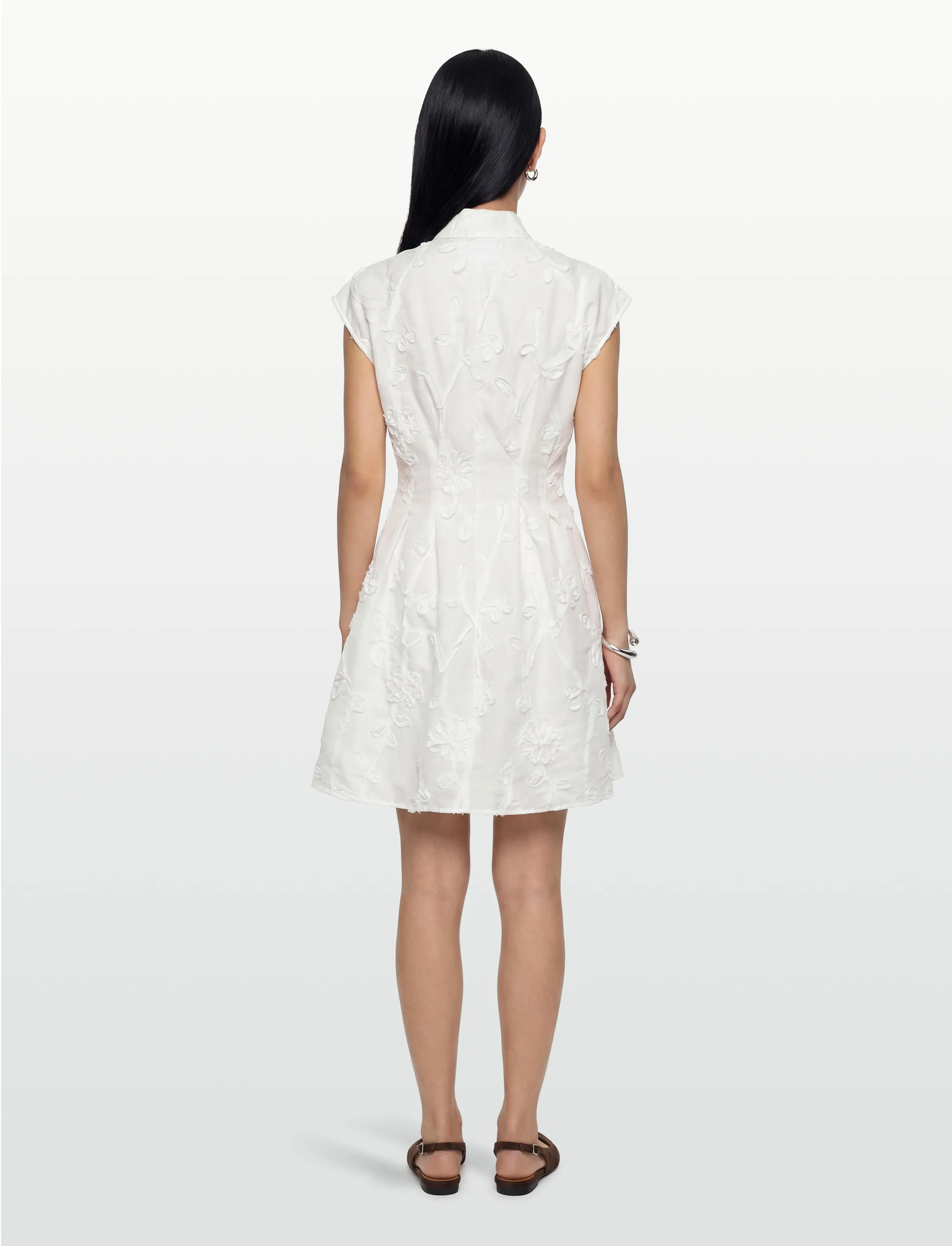 2NDDAY - 2ND Jamz - Crisp Summer Shirting - sommerkleider - bright white - 4