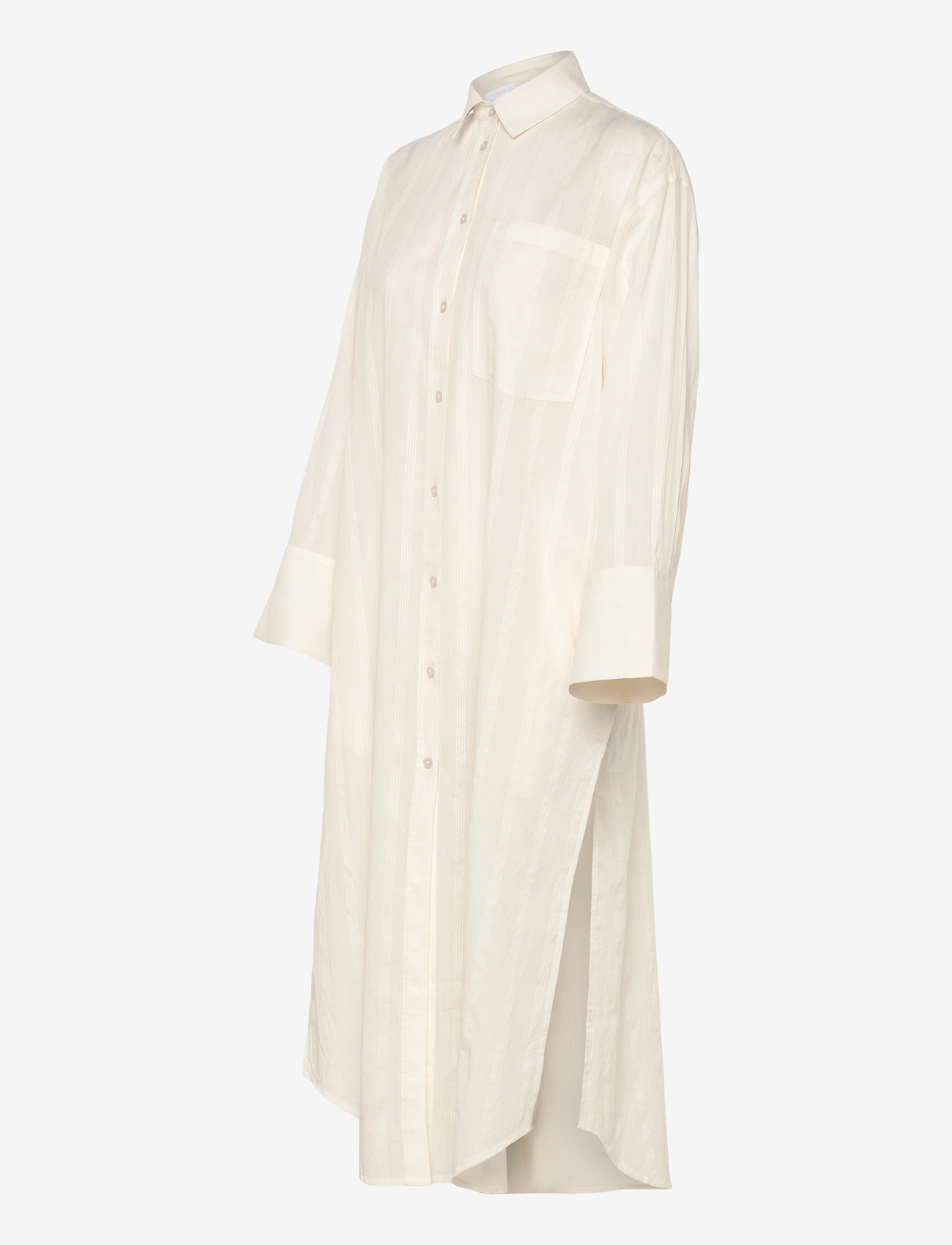 2NDDAY - 2ND Maddy - Crispy Cotton Stripe - sommarklänningar - white alyssum - 2