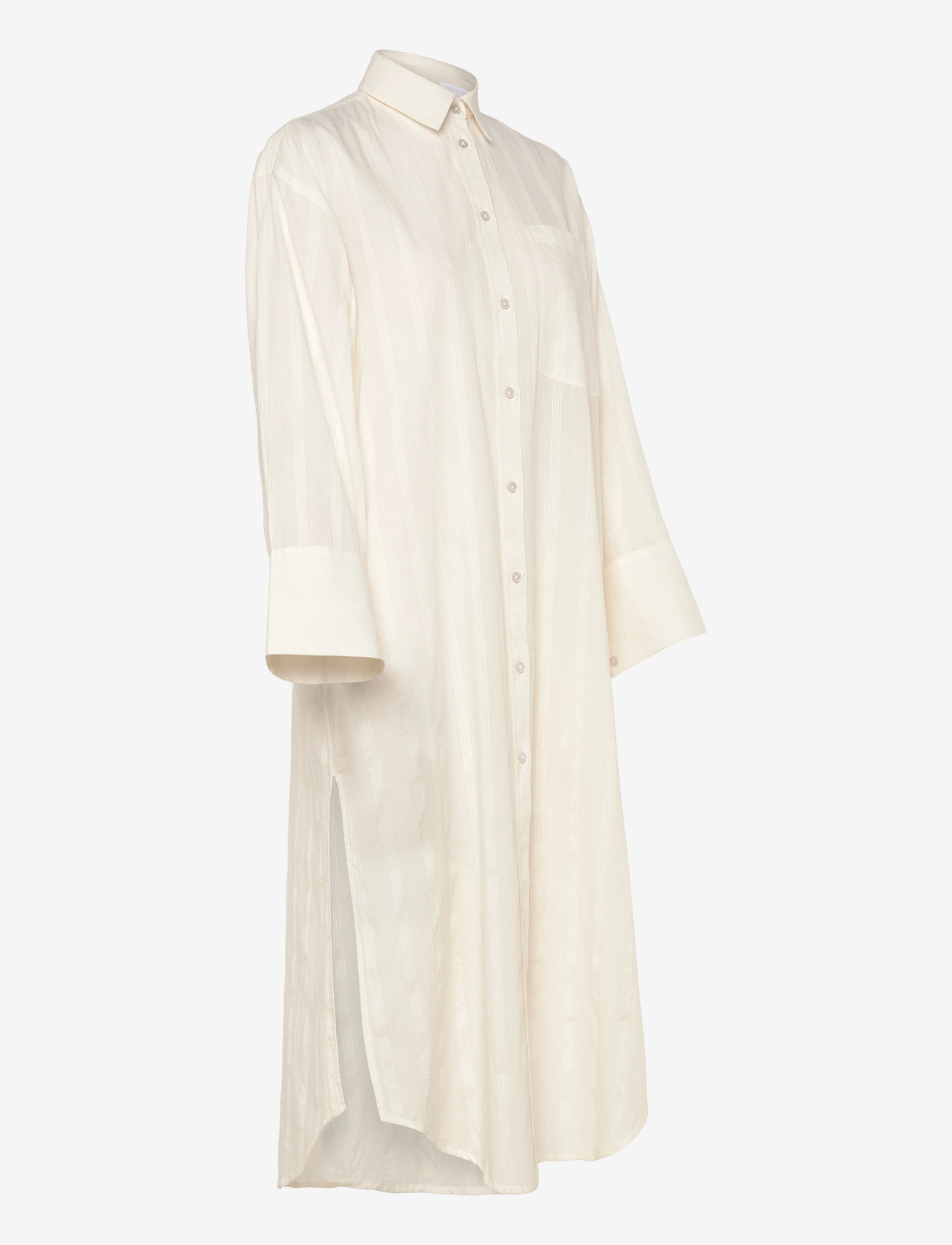 2NDDAY - 2ND Maddy - Crispy Cotton Stripe - sommarklänningar - white alyssum - 3